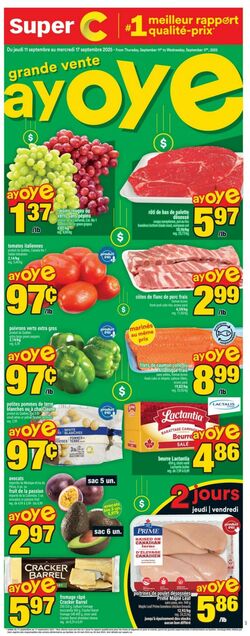 Flyer Super C 11.09.2025 - 17.09.2025