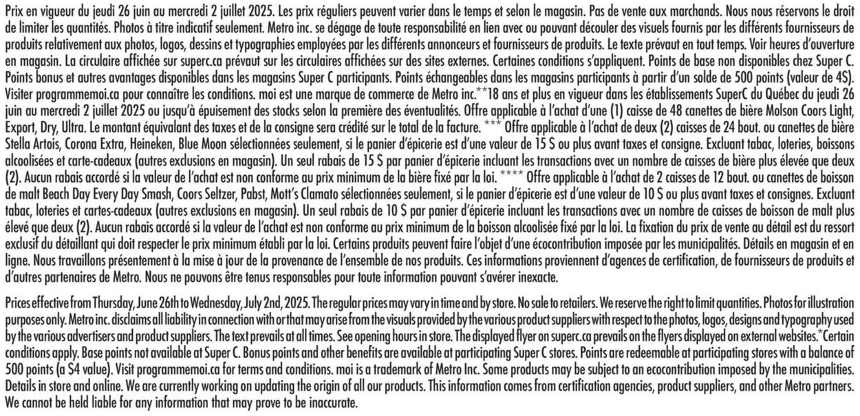 Flyer Super C 26.06.2025 - 02.07.2025