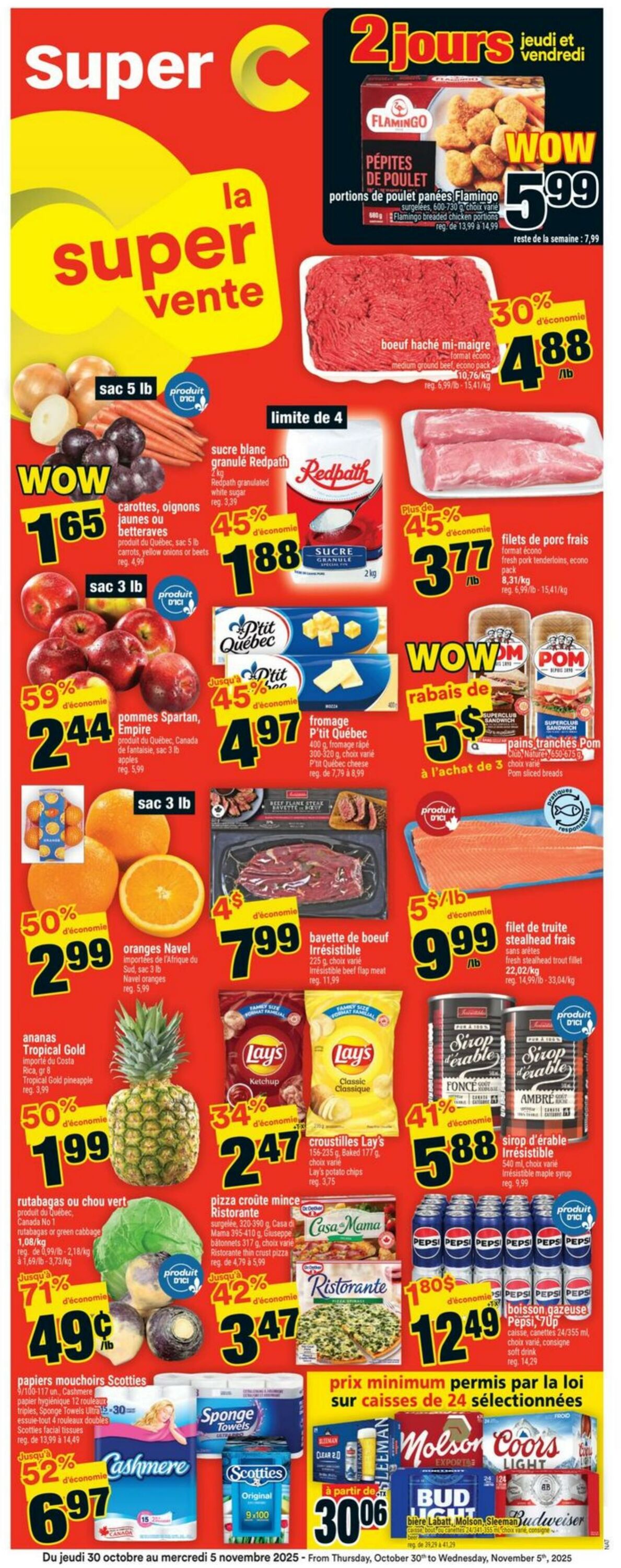 Flyer Super C 30.10.2025 - 05.11.2025