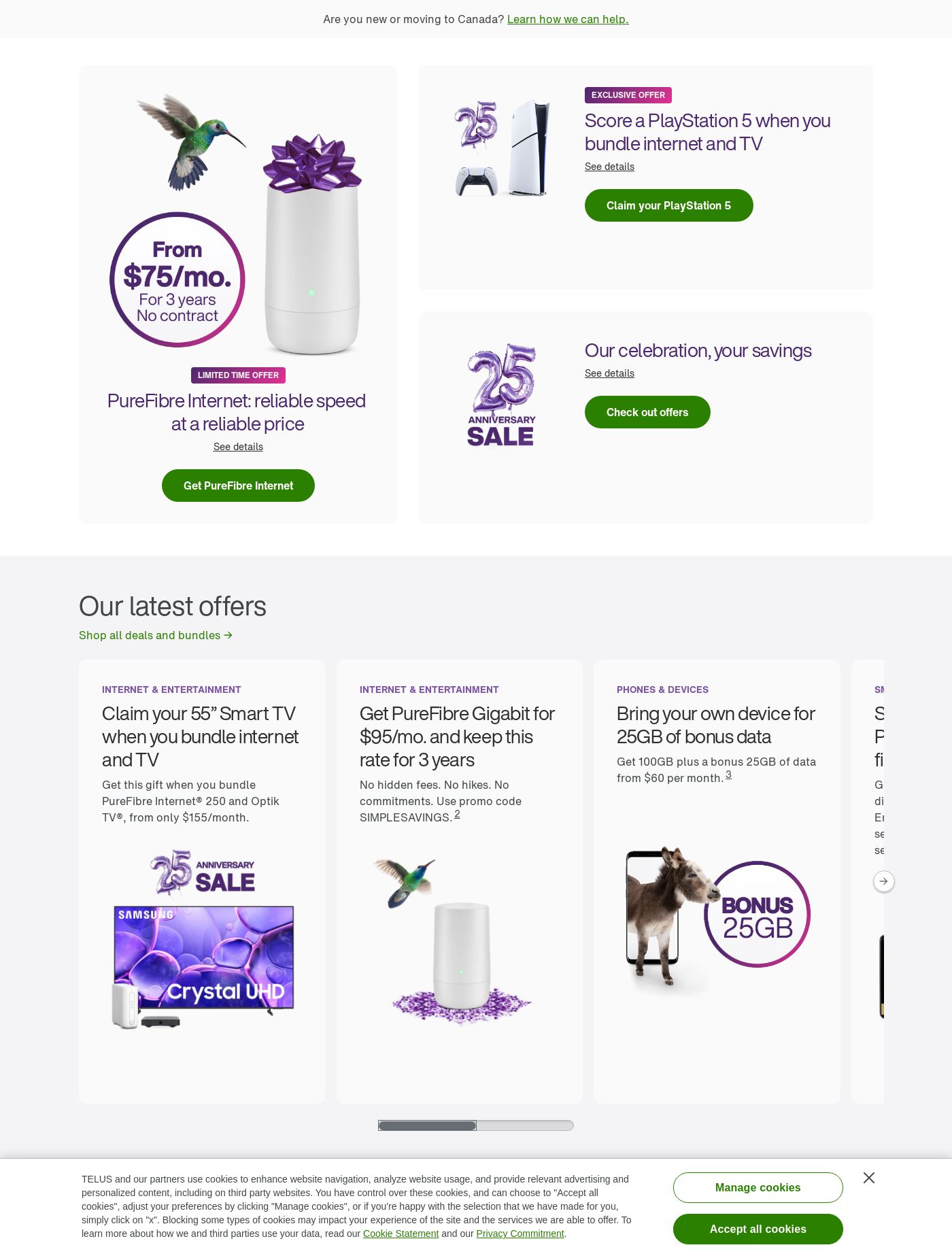 Flyer Telus 25.06.2025 - 01.07.2025