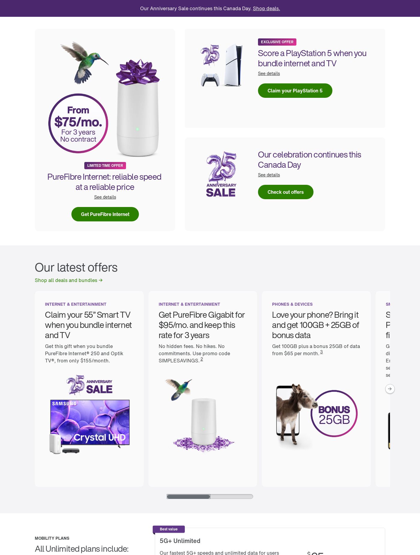 Flyer Telus 02.07.2025 - 08.07.2025