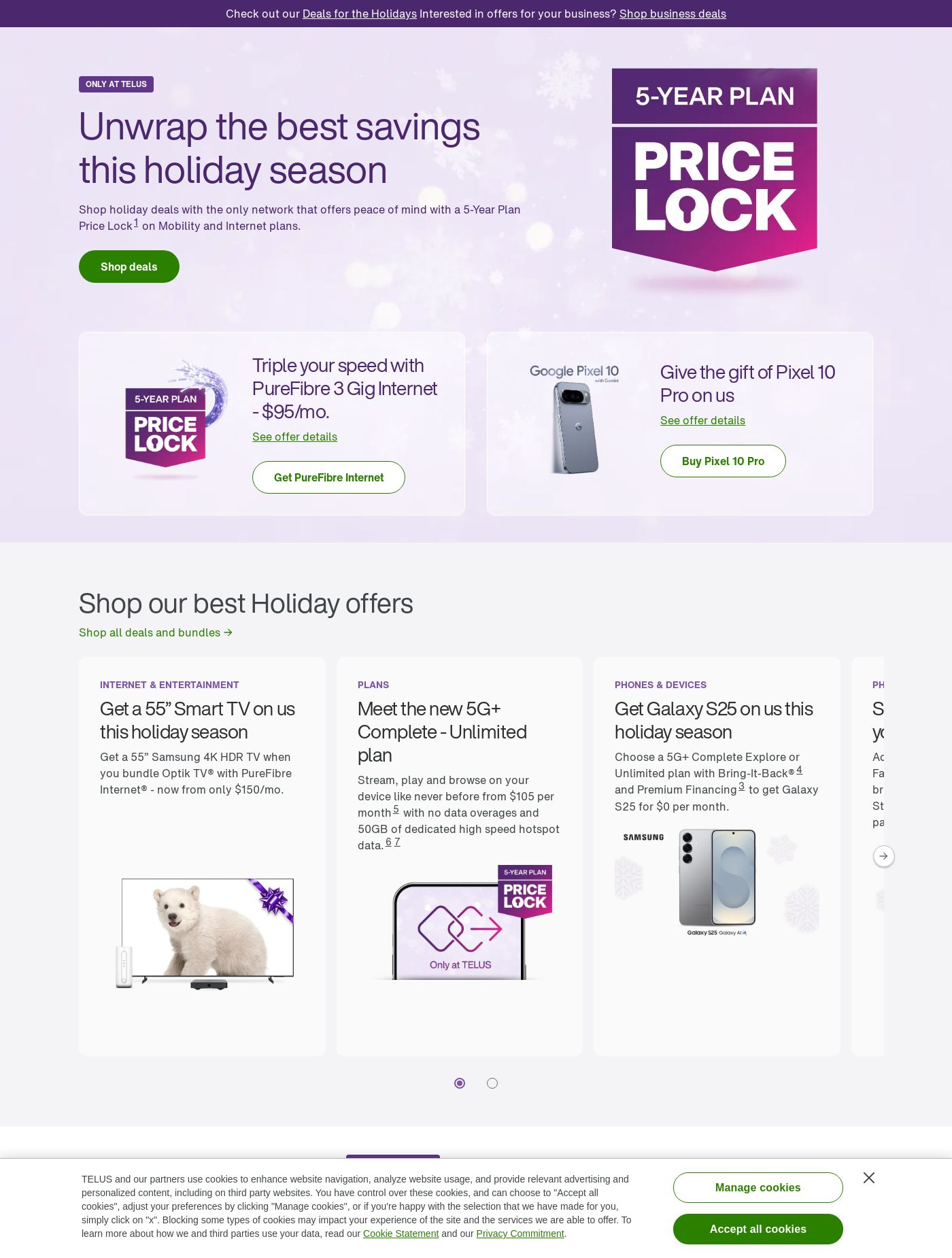 Flyer Telus 10.12.2025 - 16.12.2025