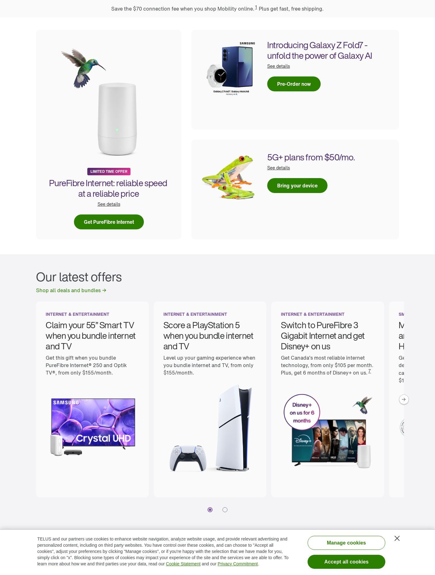 Flyer Telus 23.07.2025 - 29.07.2025