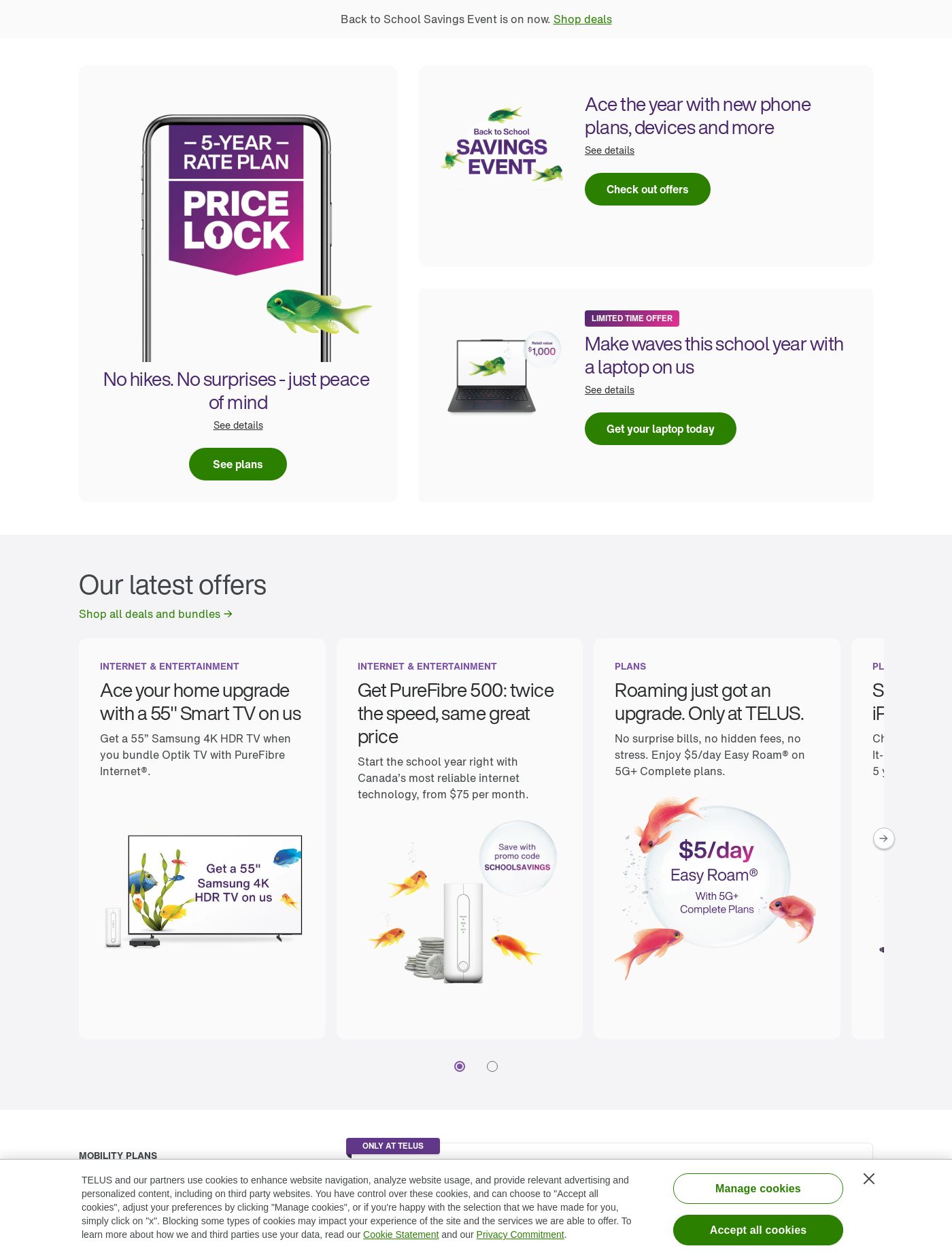 Flyer Telus 13.08.2025 - 19.08.2025