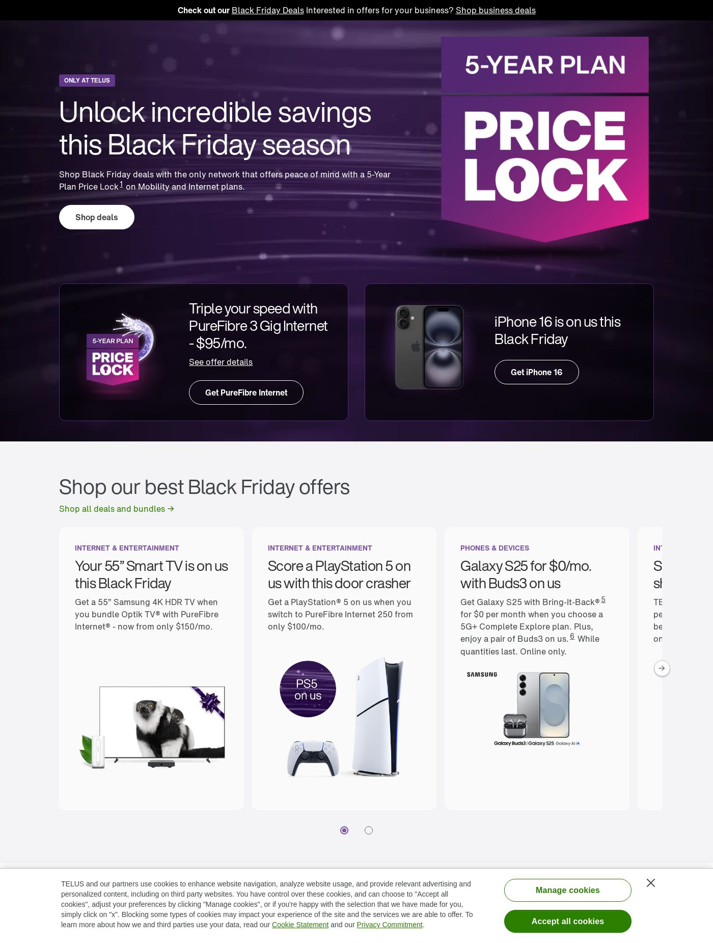 Flyer Telus 26.11.2025 - 02.12.2025