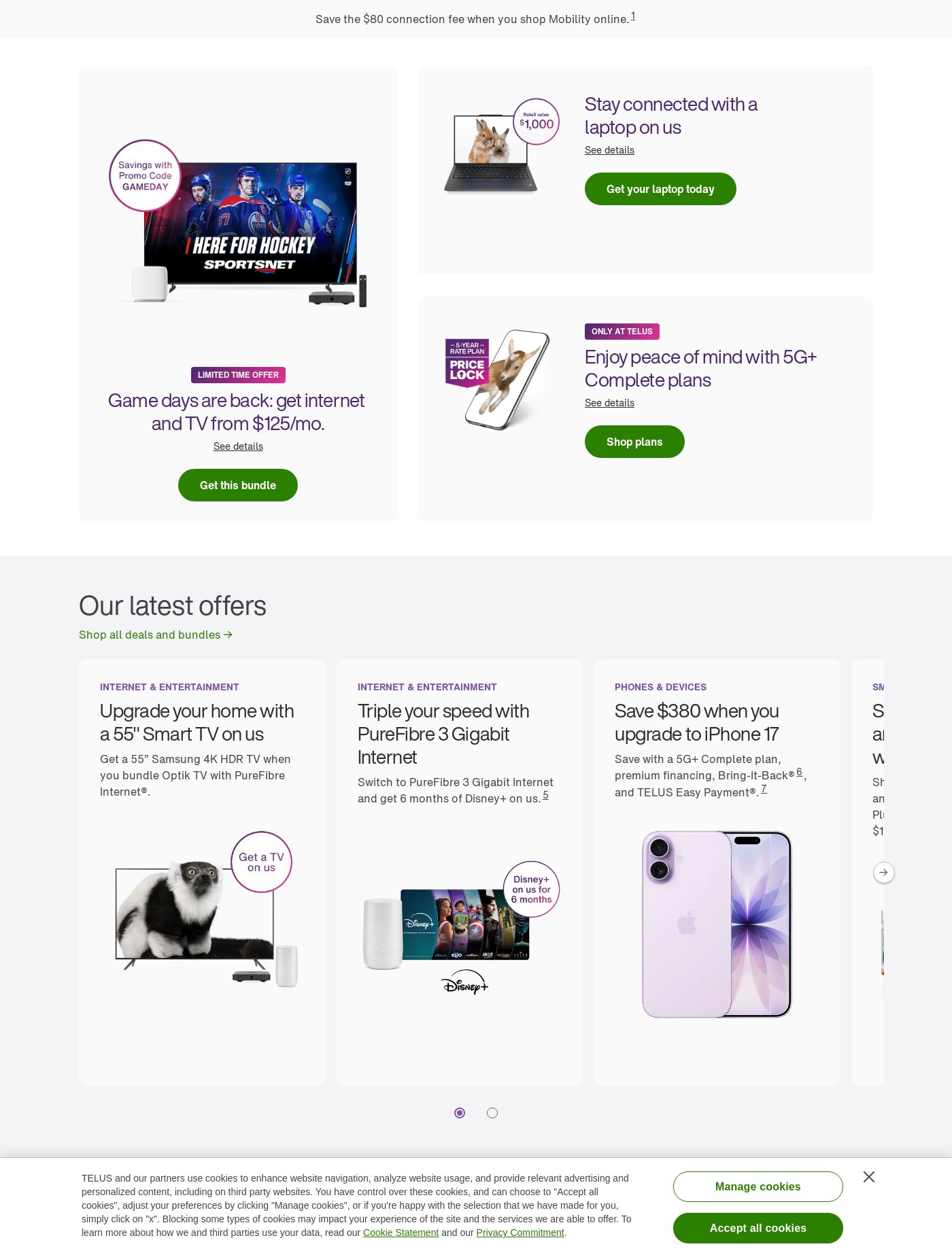 Flyer Telus 15.10.2025 - 21.10.2025