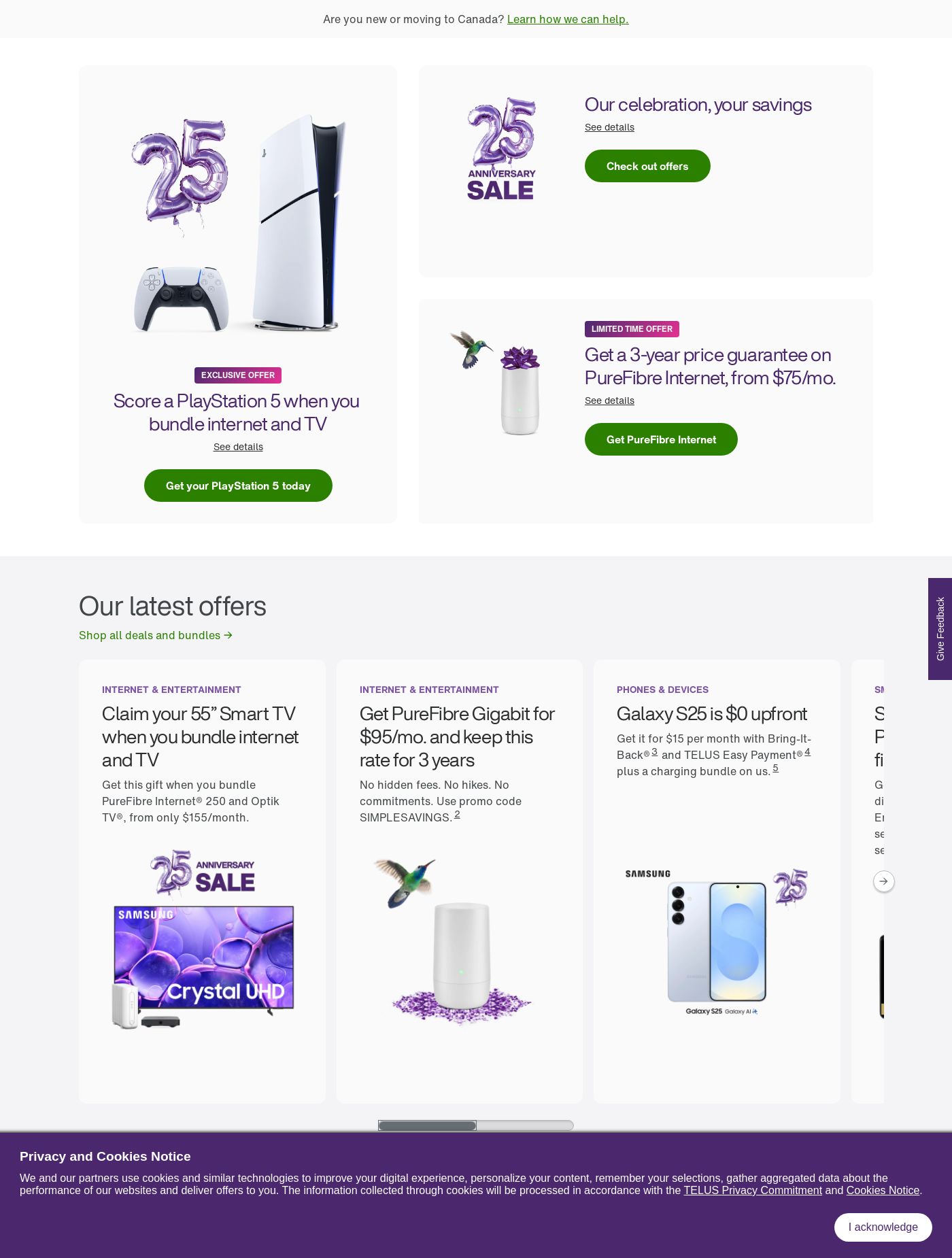 Flyer Telus 28.05.2025 - 03.06.2025