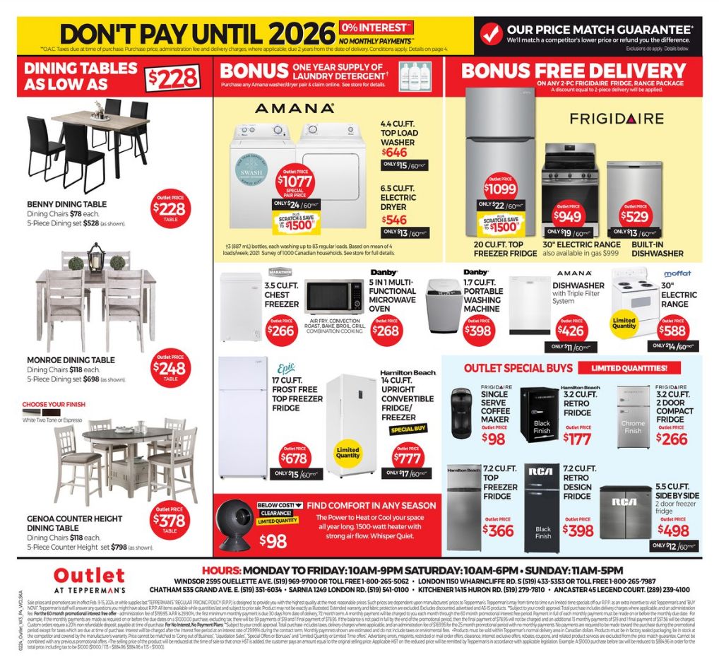 Flyer Tepperman's 09.02.2024 - 15.02.2024