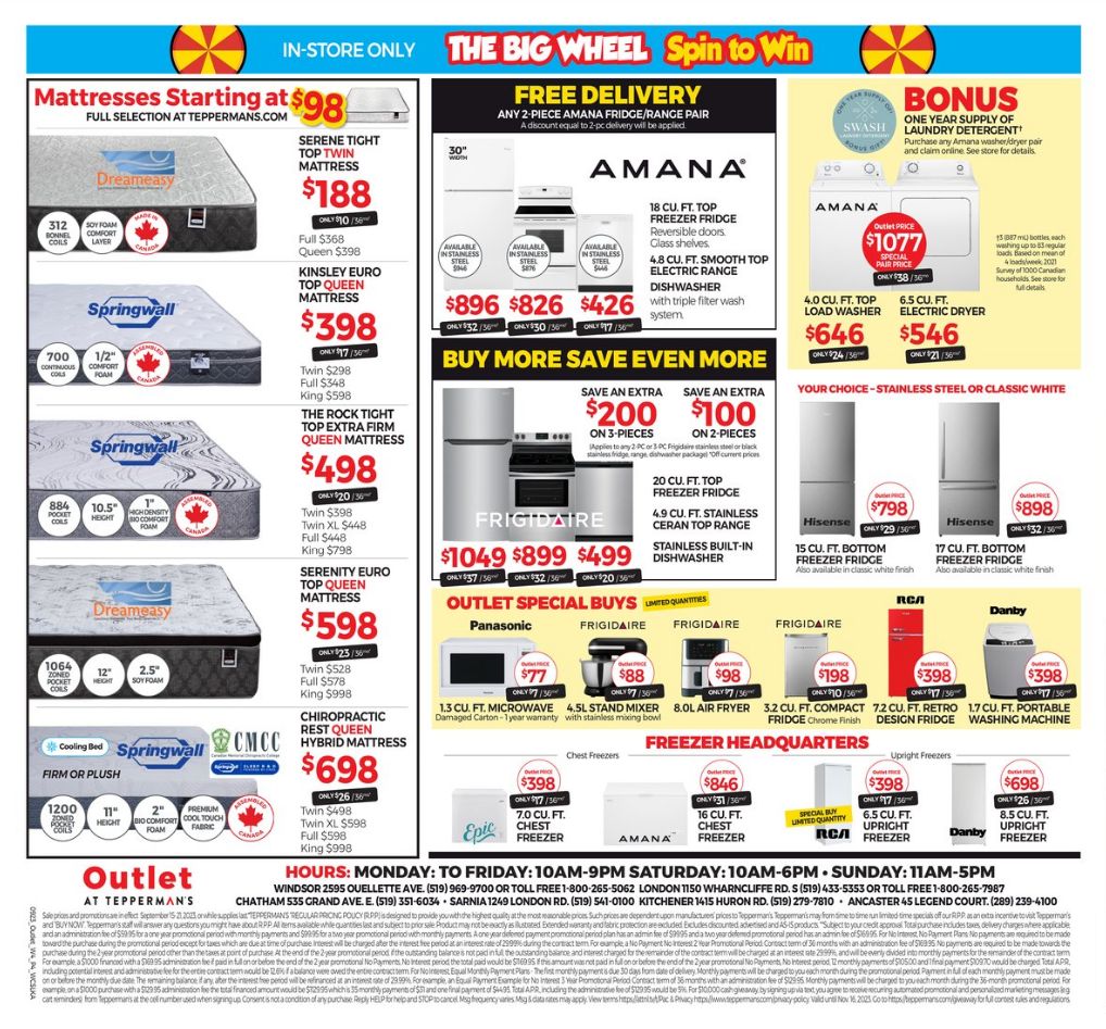 Flyer Tepperman's 15.09.2023 - 21.09.2023