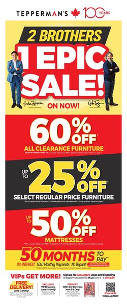 Flyer Tepperman's 06.06.2025 - 12.06.2025