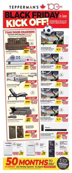 Flyer Tepperman's 12.06.2025 - 18.06.2025