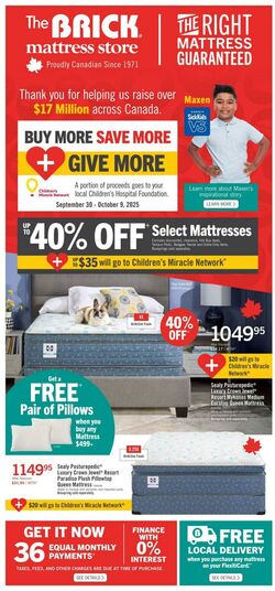 Flyer The Brick 30.09.2025 - 09.10.2025