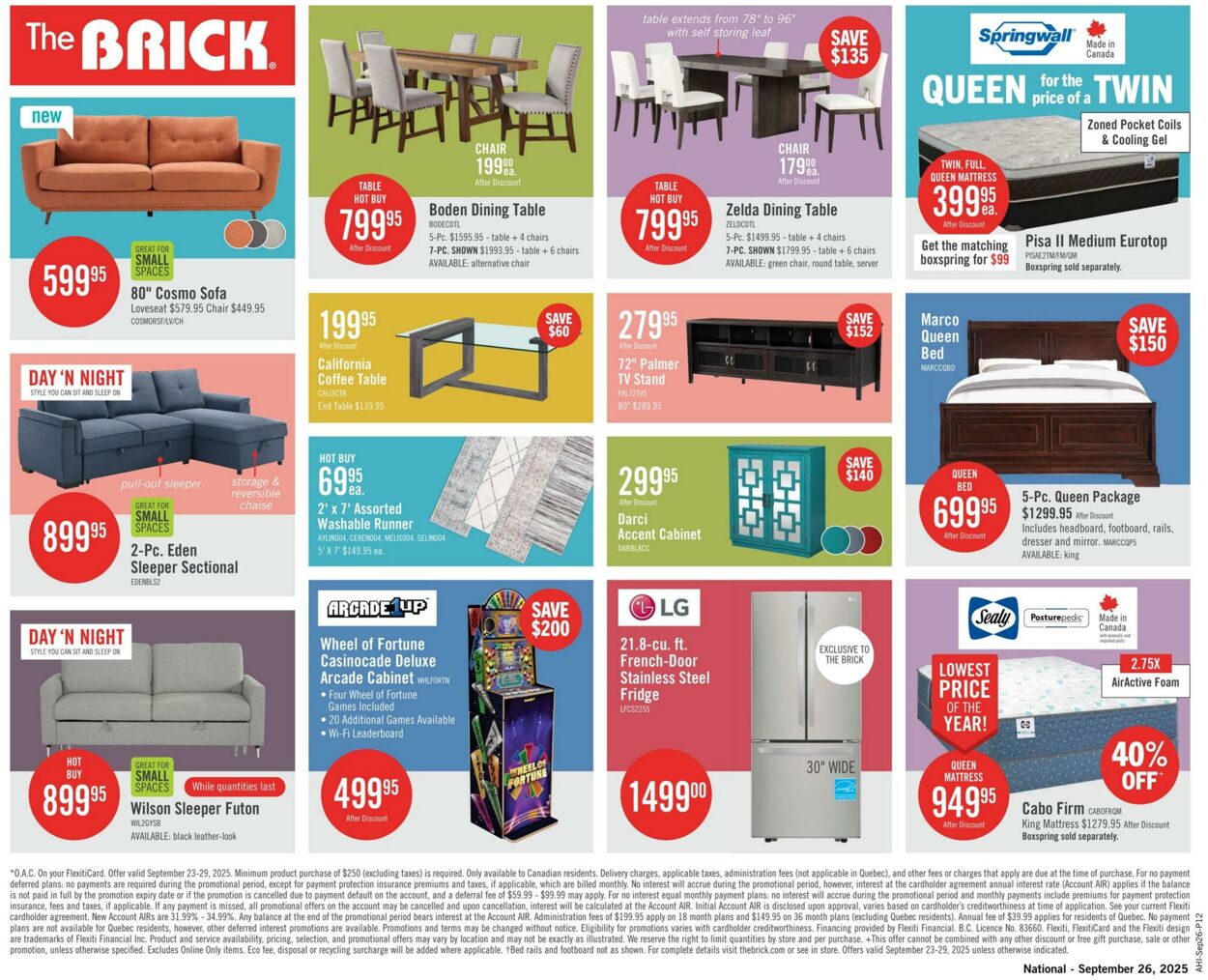 Flyer The Brick 23.09.2025 - 29.09.2025