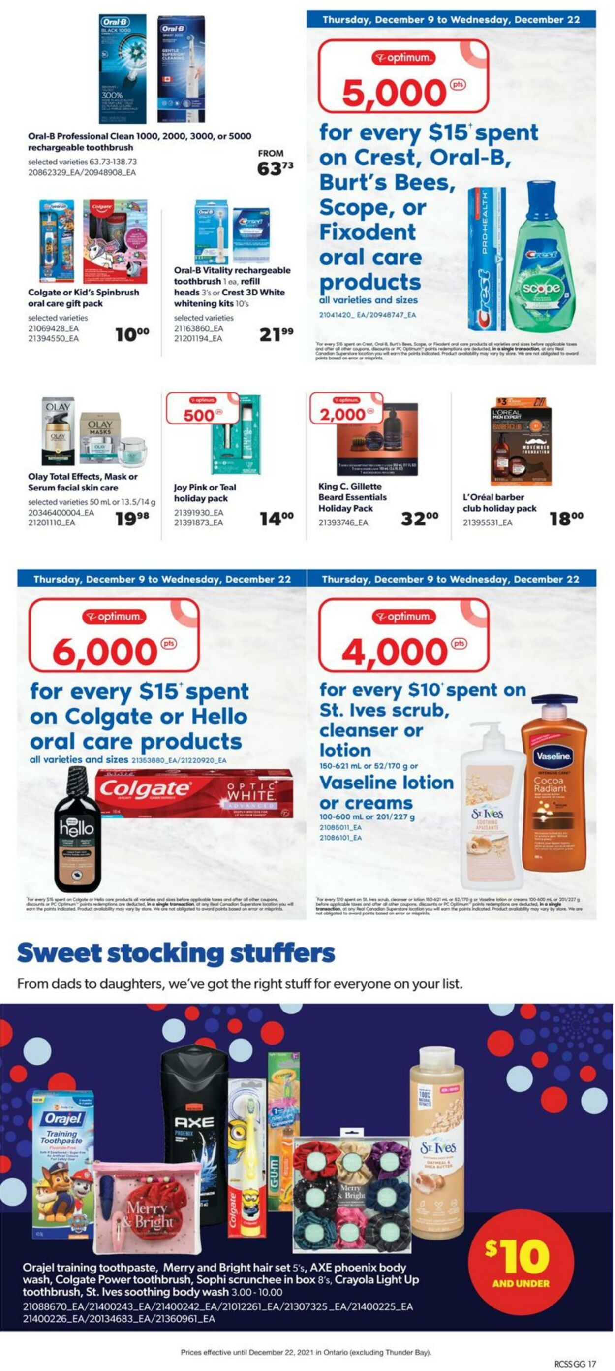 Flyer Real Canadian Superstore 09.12.2021 - 22.12.2021