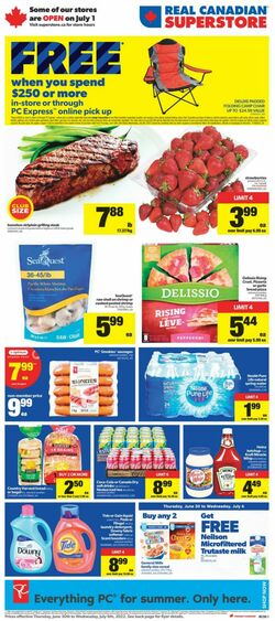 Flyer Real Canadian Superstore 30.06.2022-06.07.2022