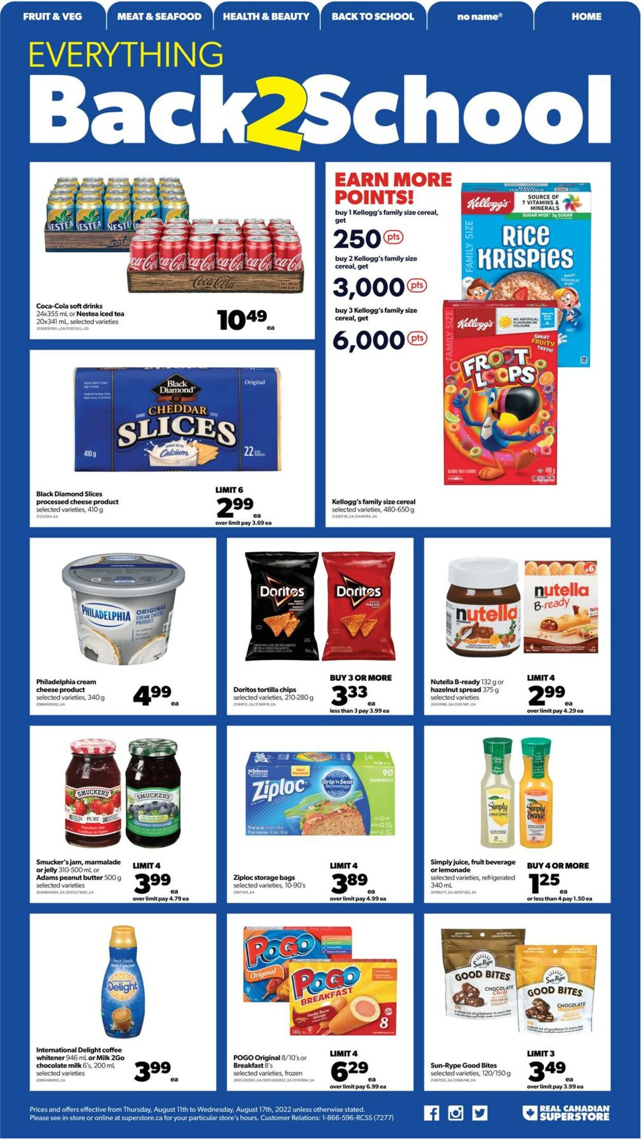 Flyer Real Canadian Superstore 11.08.2022 - 17.08.2022