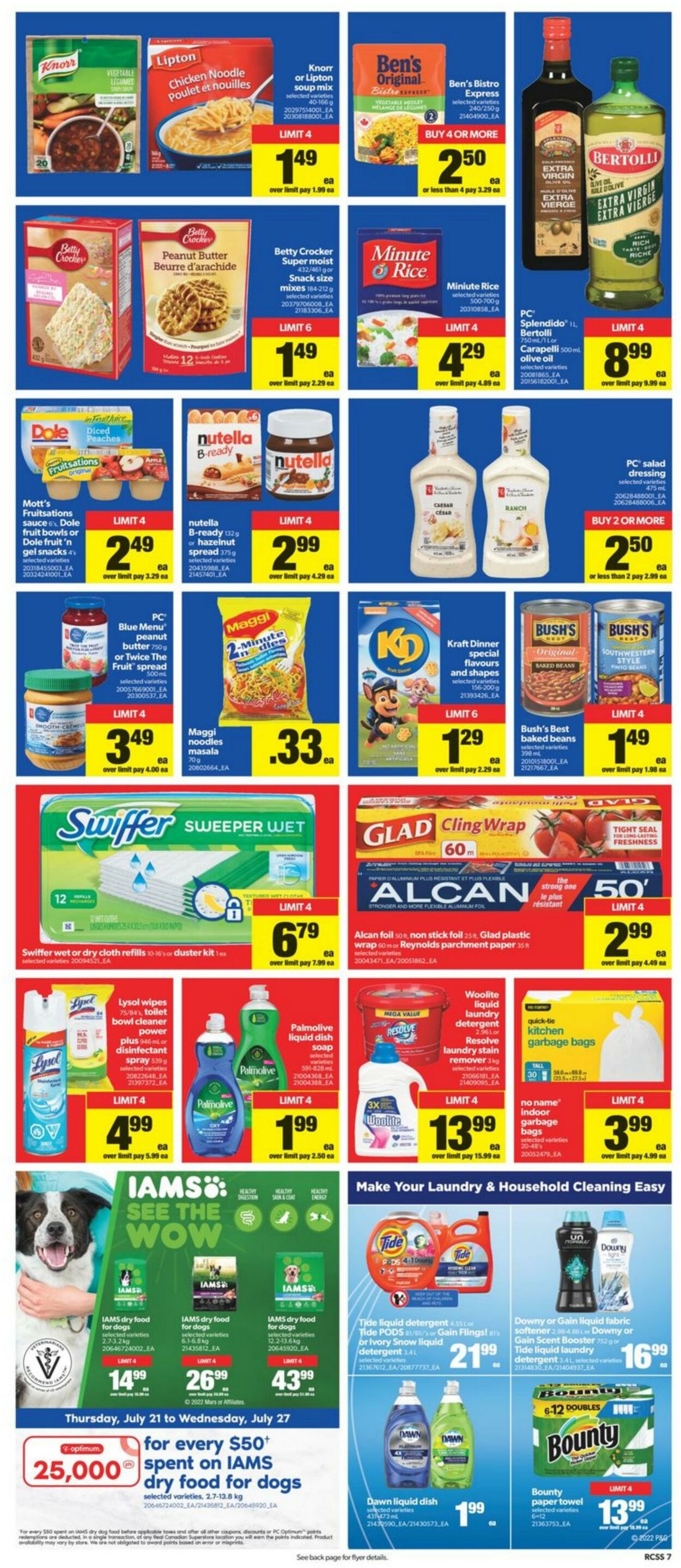Flyer Real Canadian Superstore 21.07.2022 - 27.07.2022
