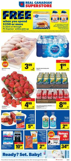 Flyer Real Canadian Superstore 21.07.2022-27.07.2022