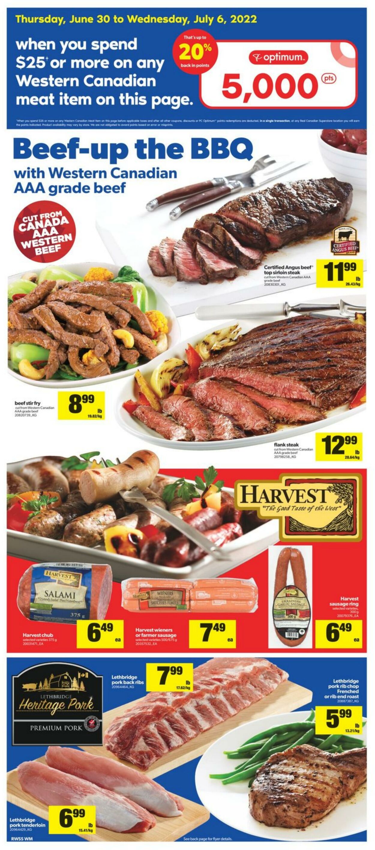 Flyer Real Canadian Superstore 30.06.2022 - 06.07.2022