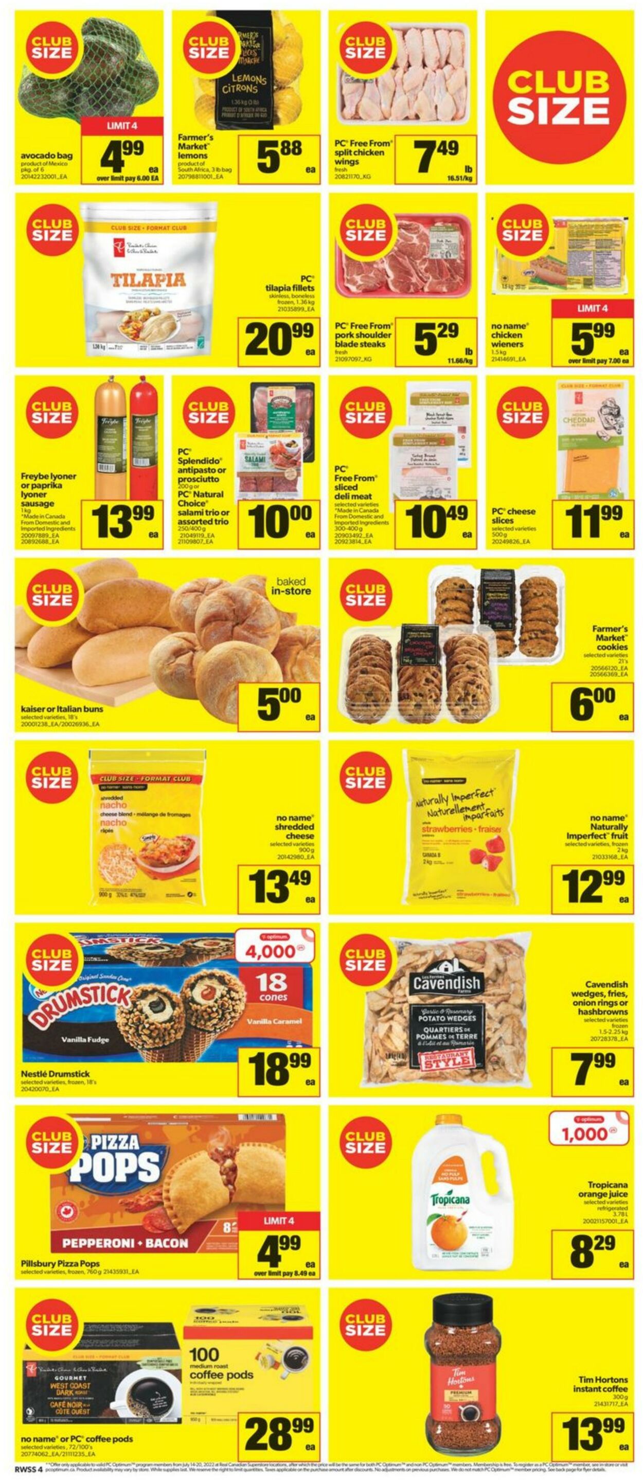 Flyer Real Canadian Superstore 14.07.2022 - 20.07.2022