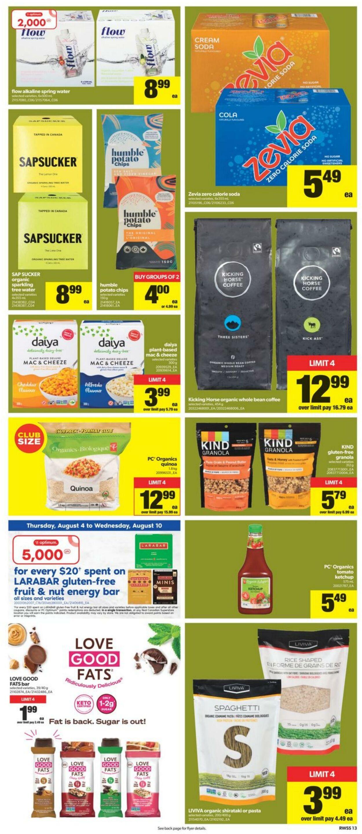 Flyer Real Canadian Superstore 04.08.2022 - 10.08.2022