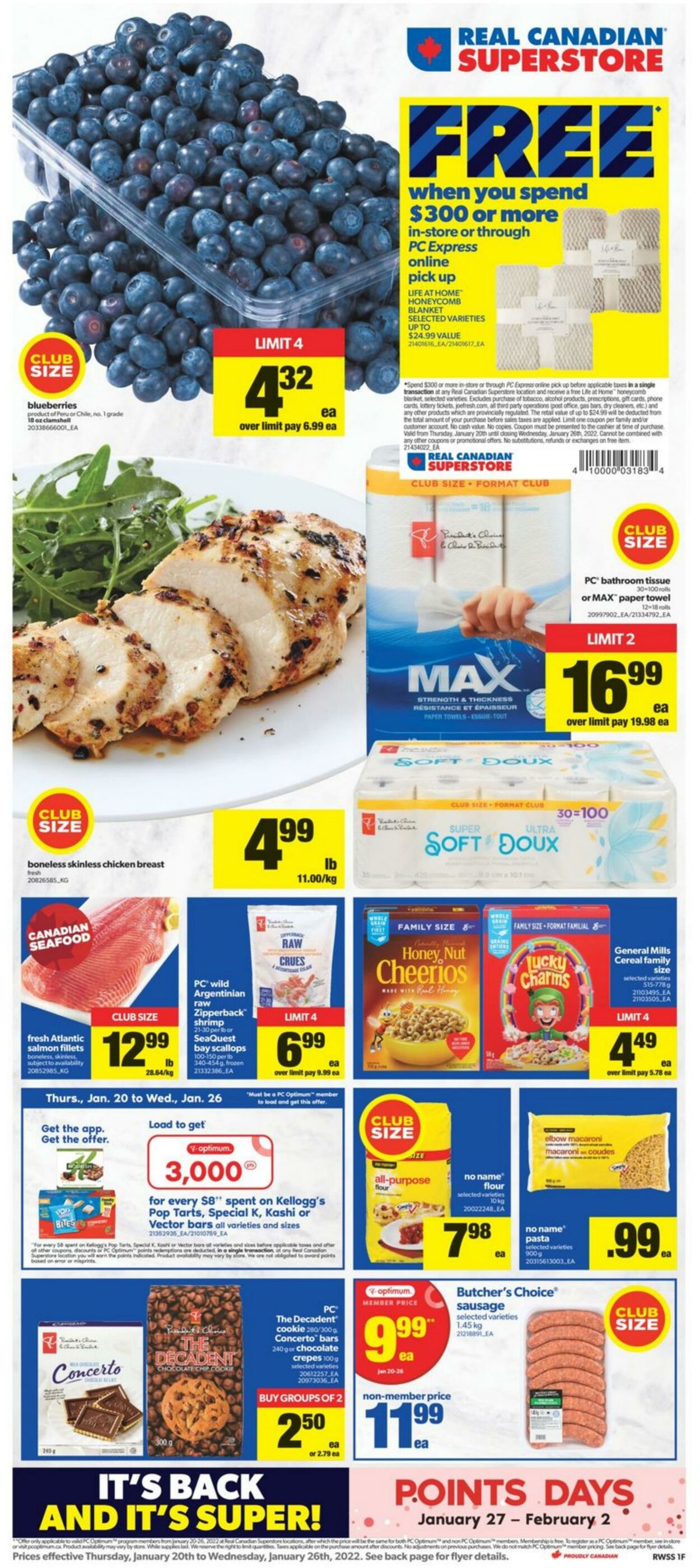 Flyer Real Canadian Superstore 20.01.2022 - 26.01.2022