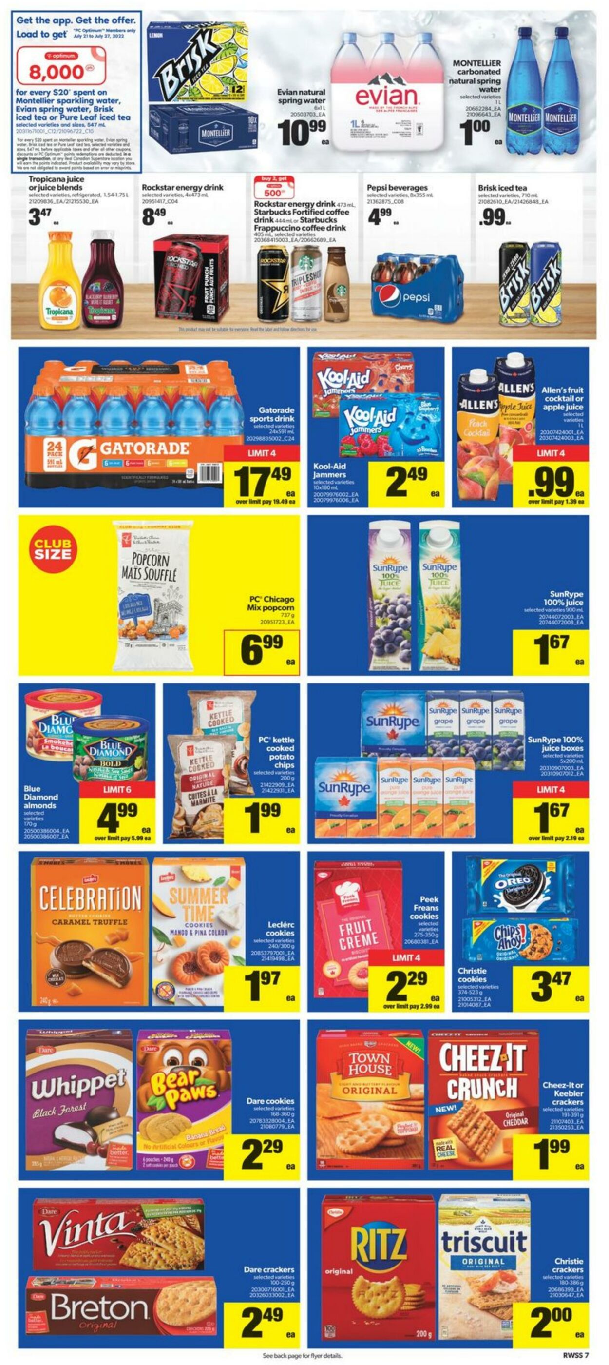 Flyer Real Canadian Superstore 21.07.2022 - 27.07.2022