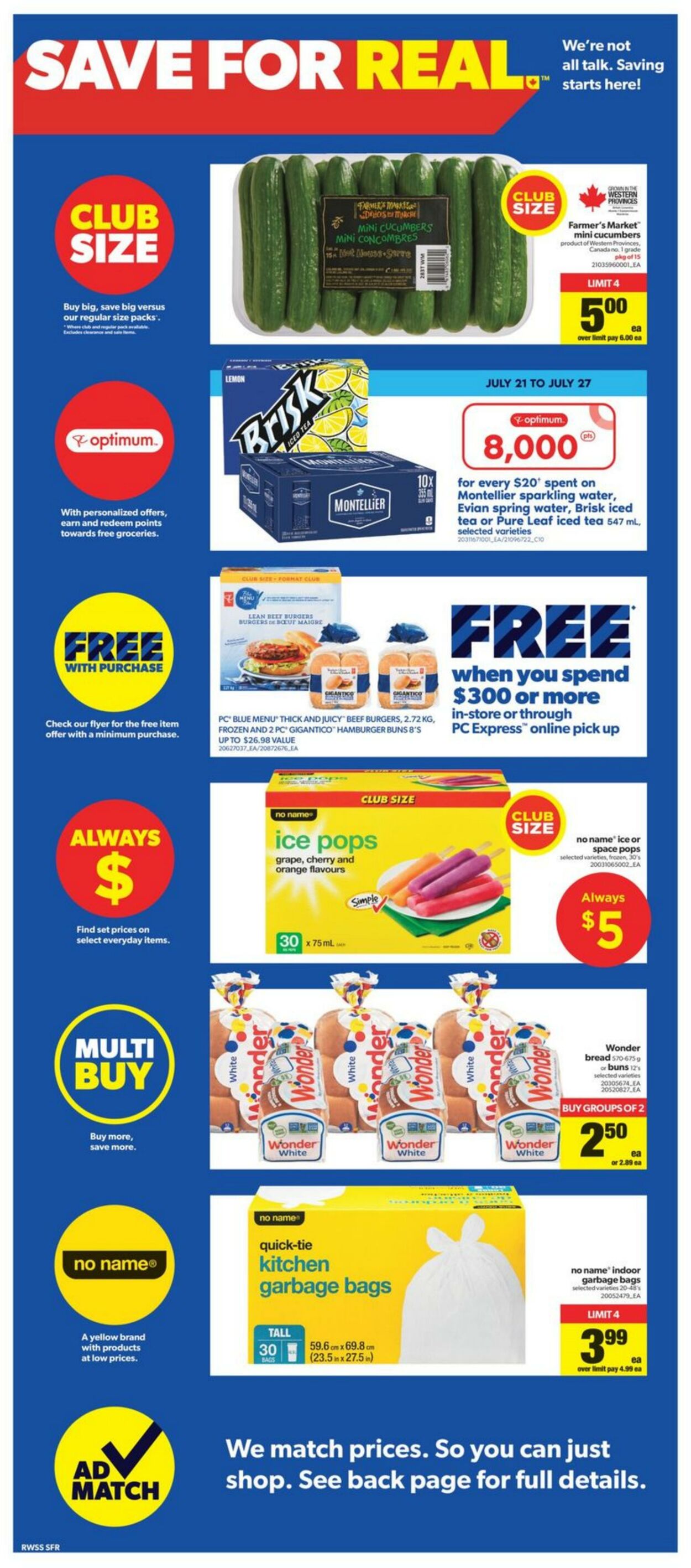 Flyer Real Canadian Superstore 21.07.2022 - 27.07.2022