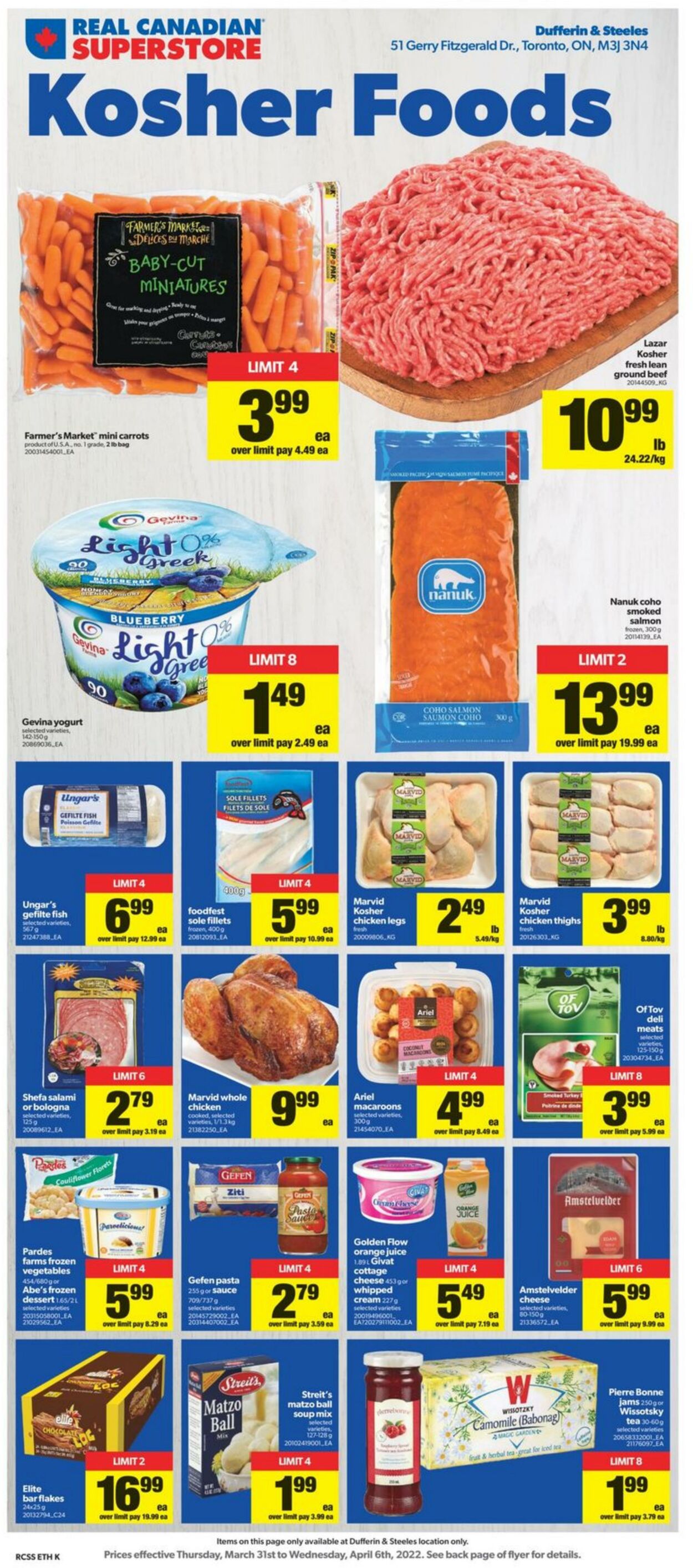 Flyer Real Canadian Superstore 31.03.2022 - 06.04.2022