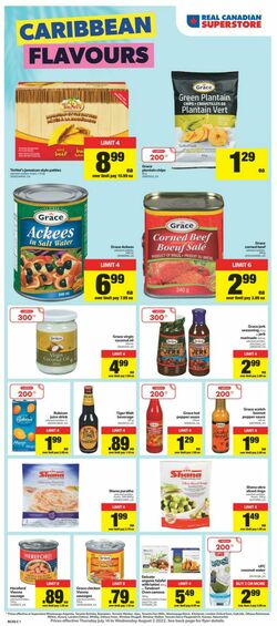 Flyer Real Canadian Superstore 14.07.2022-03.08.2022