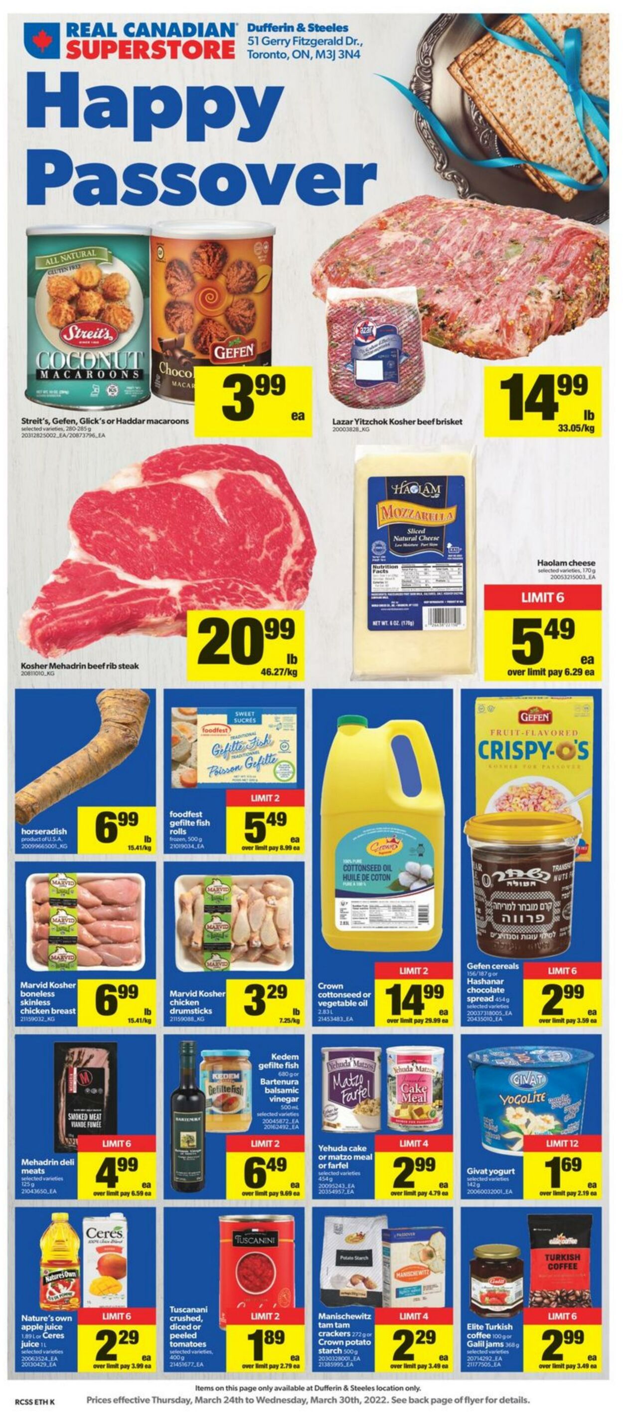 Flyer Real Canadian Superstore 24.03.2022 - 30.03.2022