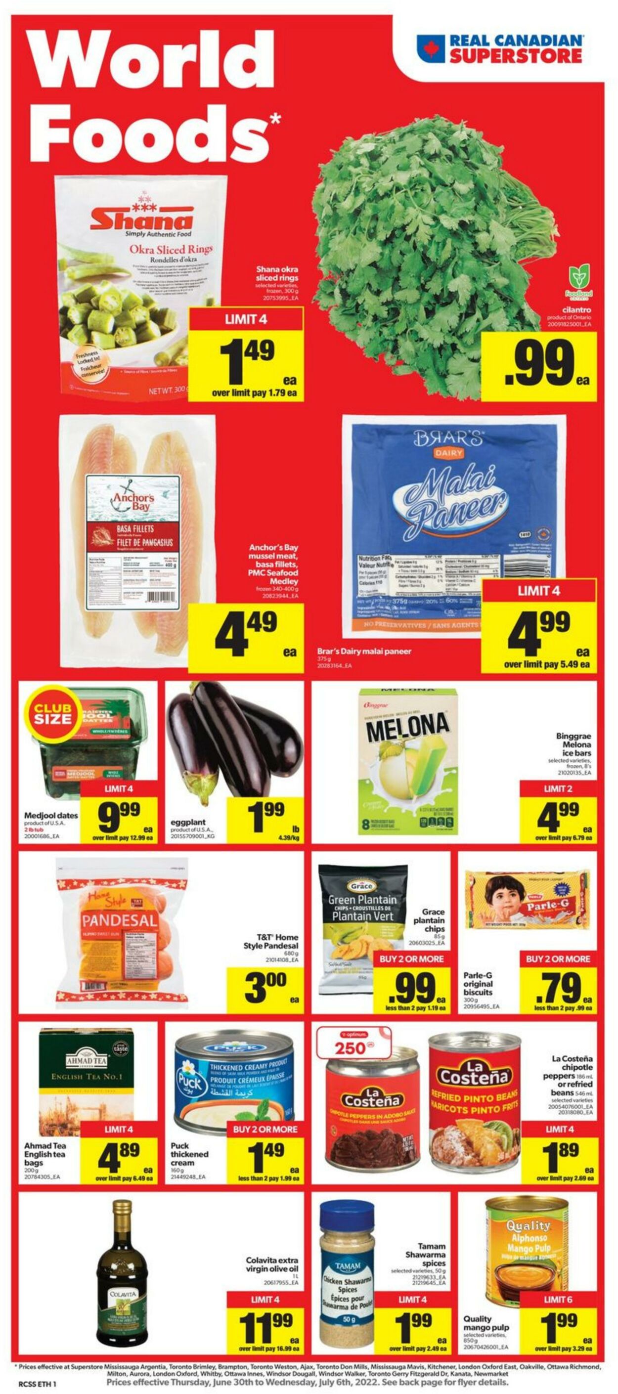 Flyer Real Canadian Superstore 30.06.2022 - 06.07.2022