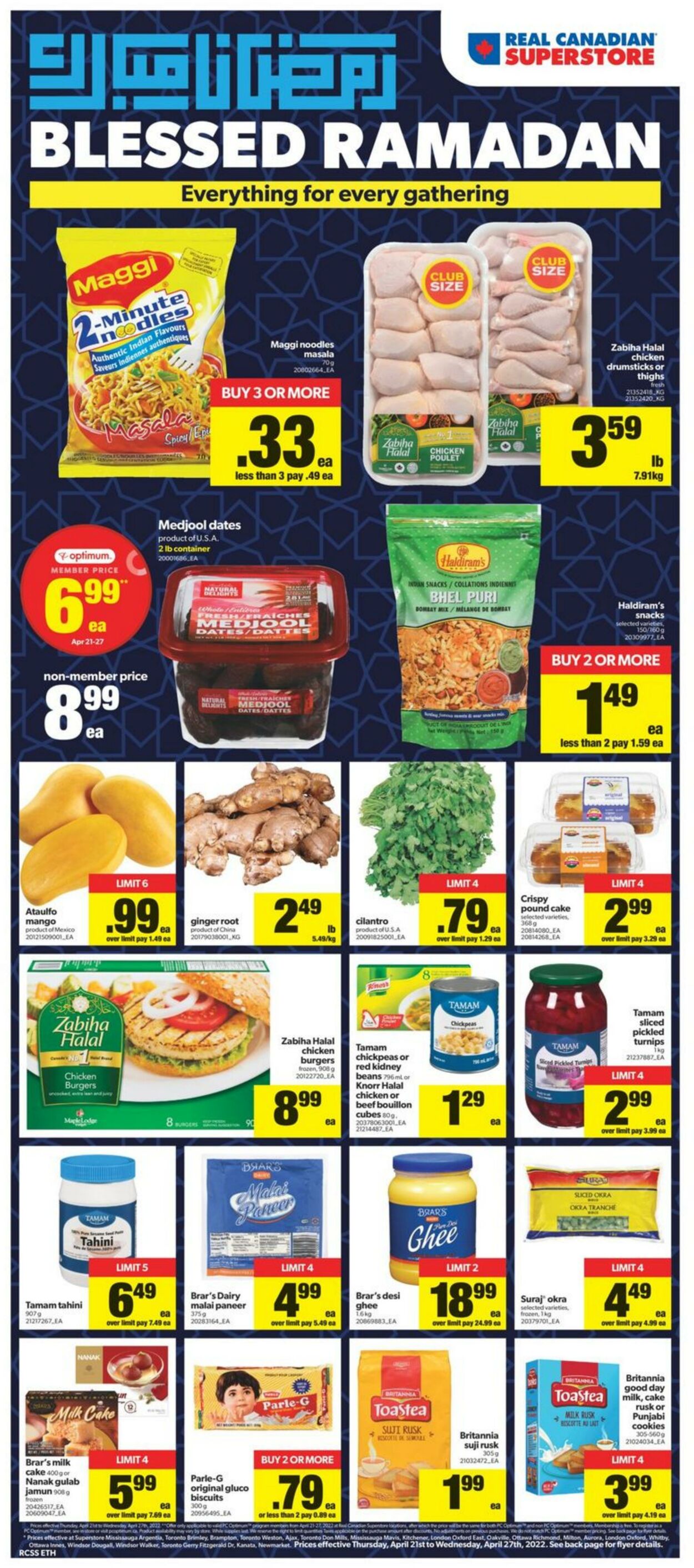 Flyer Real Canadian Superstore 21.04.2022 - 27.04.2022
