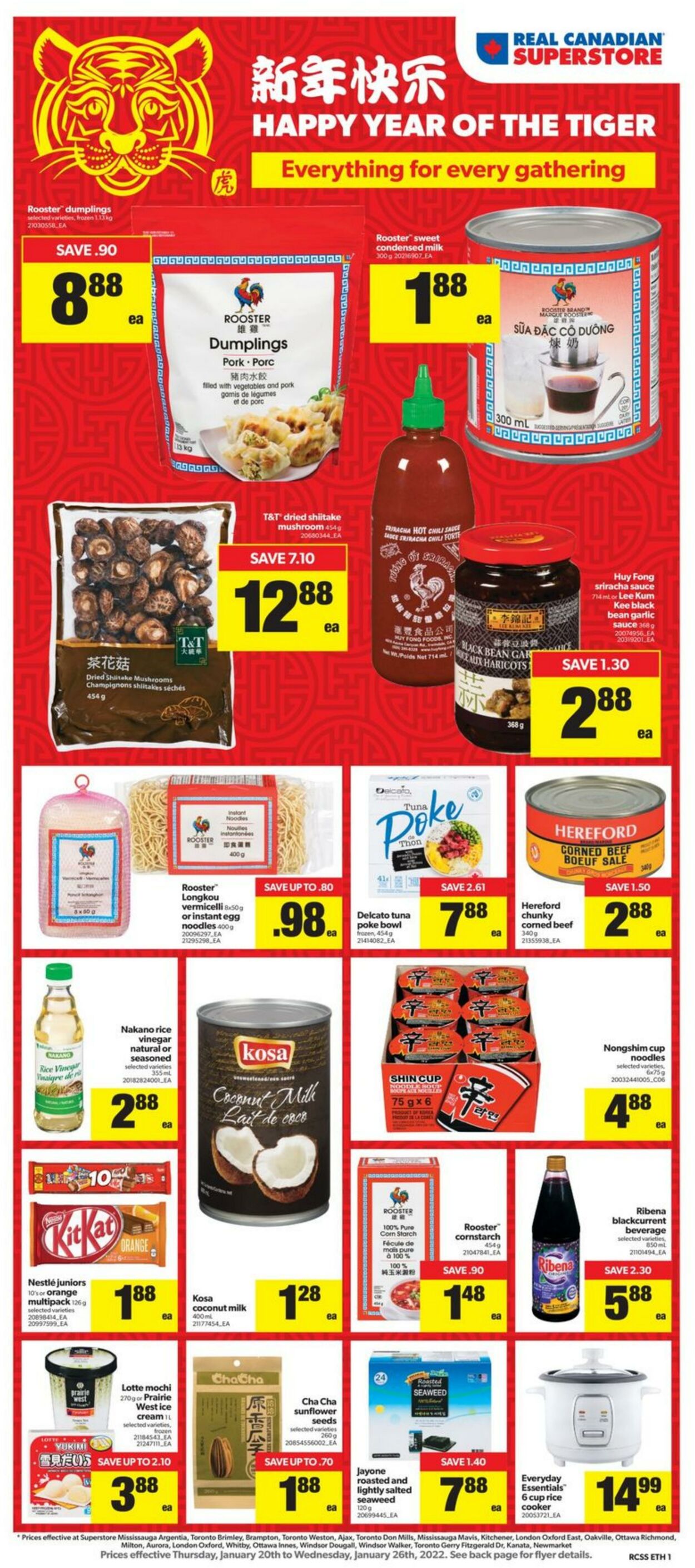 Flyer Real Canadian Superstore 20.01.2022 - 26.01.2022