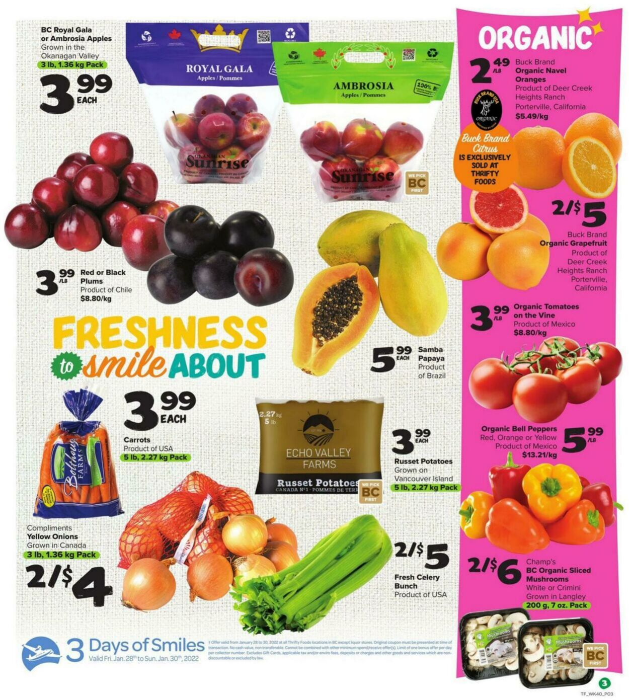 Flyer Thrifty Foods 27.01.2022 - 02.02.2022