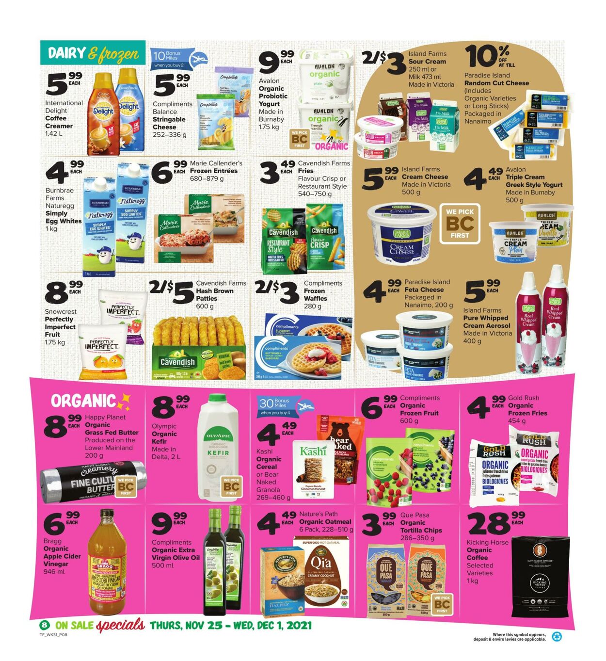 Flyer Thrifty Foods 25.11.2021 - 01.12.2021