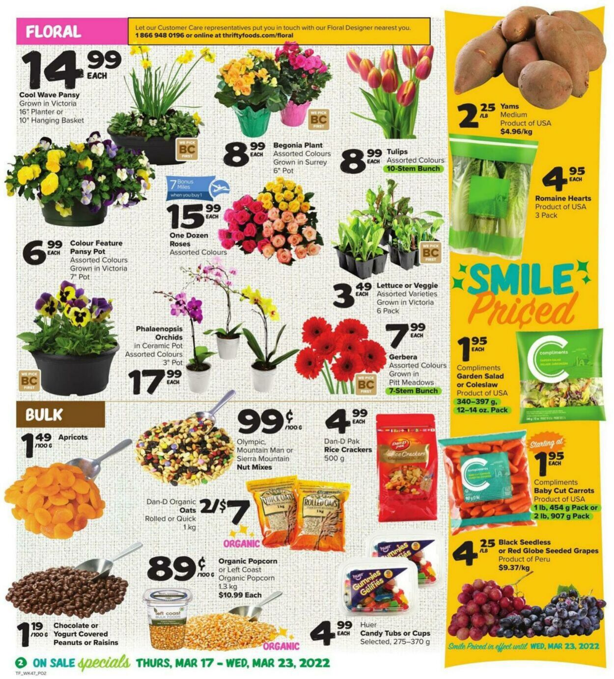 Flyer Thrifty Foods 17.03.2022 - 23.03.2022