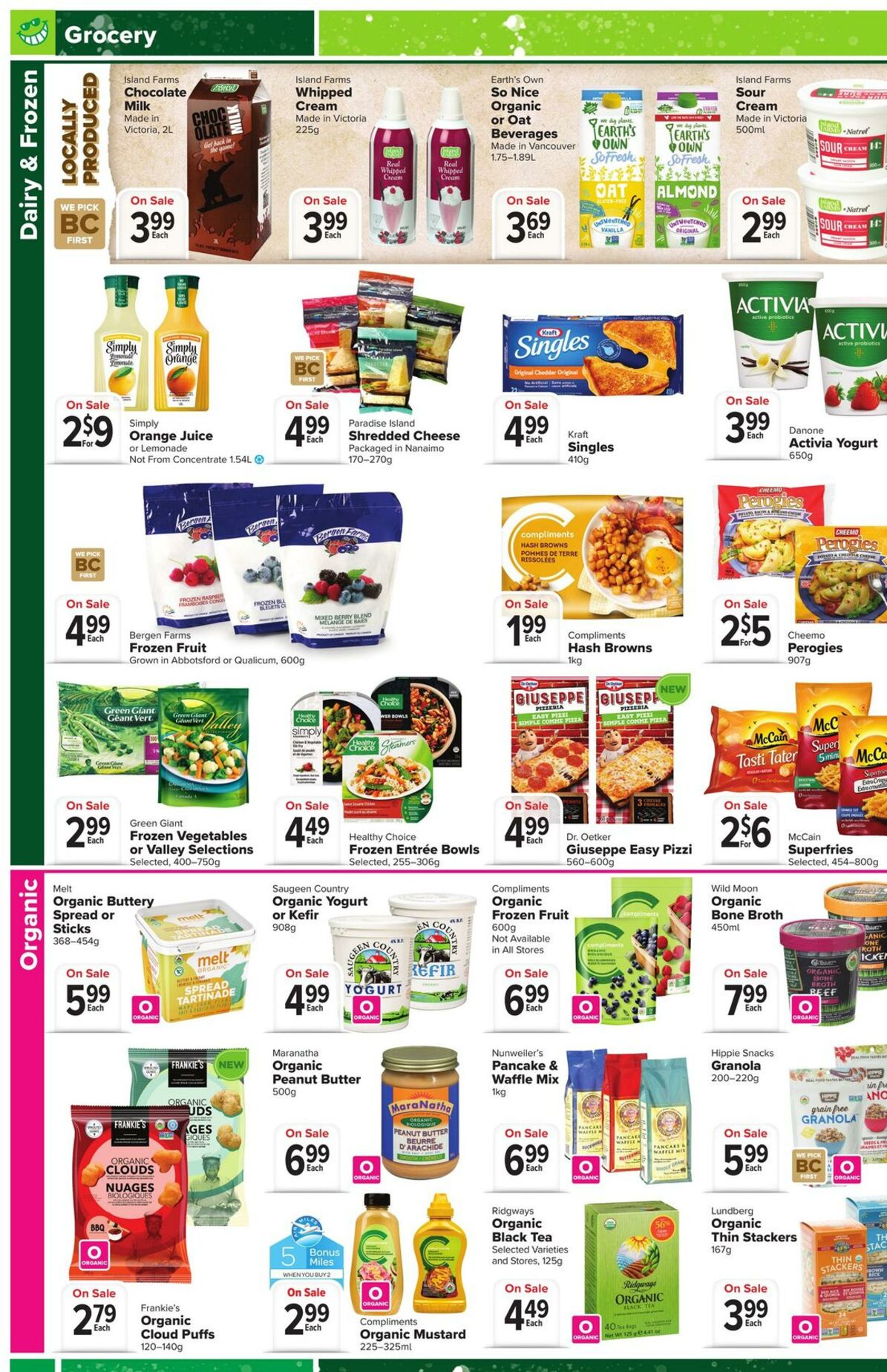 Flyer Thrifty Foods 29.07.2021 - 04.08.2021