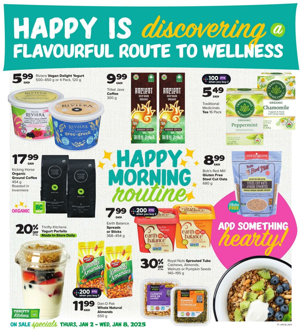 Flyer Thrifty Foods 02.01.2025 - 08.01.2025