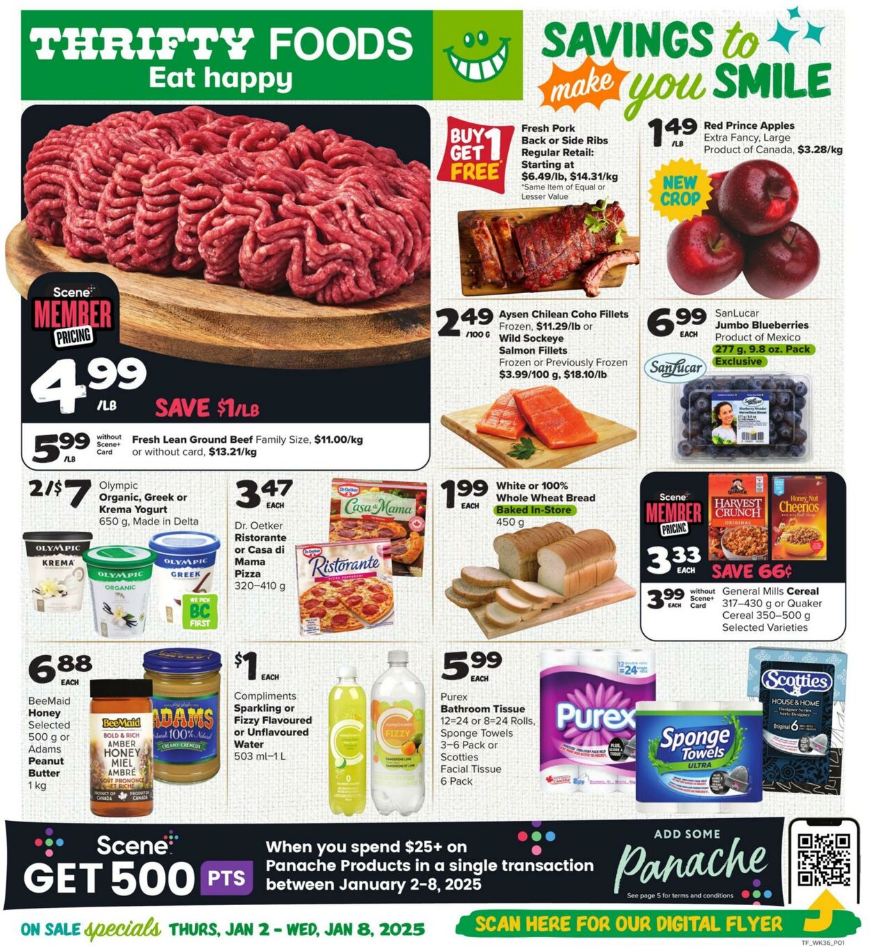 Flyer Thrifty Foods 02.01.2025 - 08.01.2025