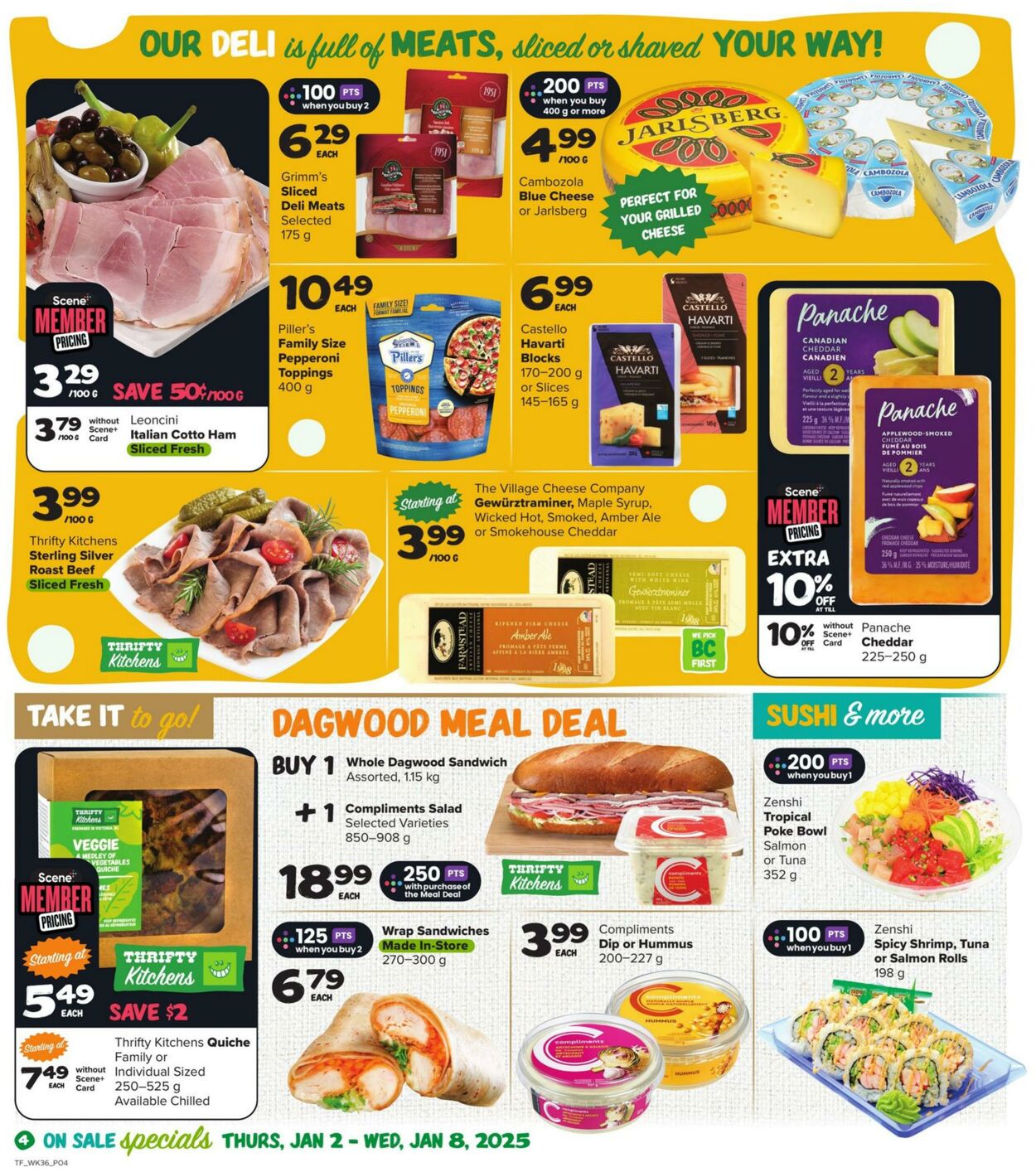 Flyer Thrifty Foods 02.01.2025 - 08.01.2025