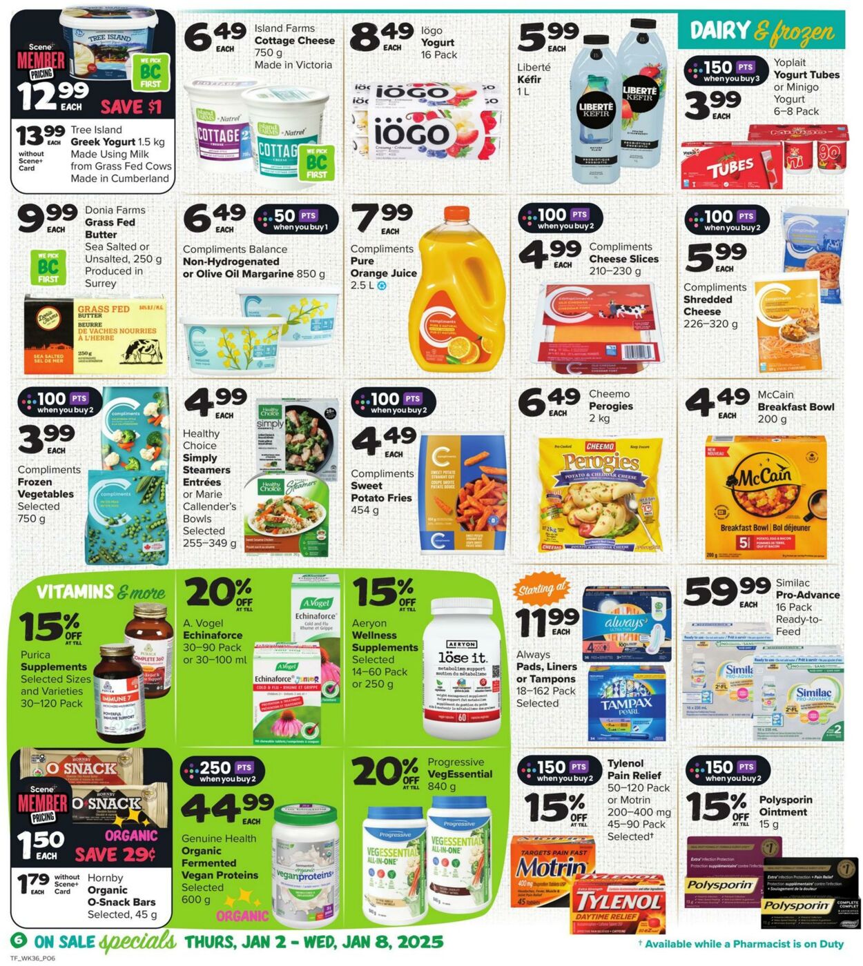 Flyer Thrifty Foods 02.01.2025 - 08.01.2025