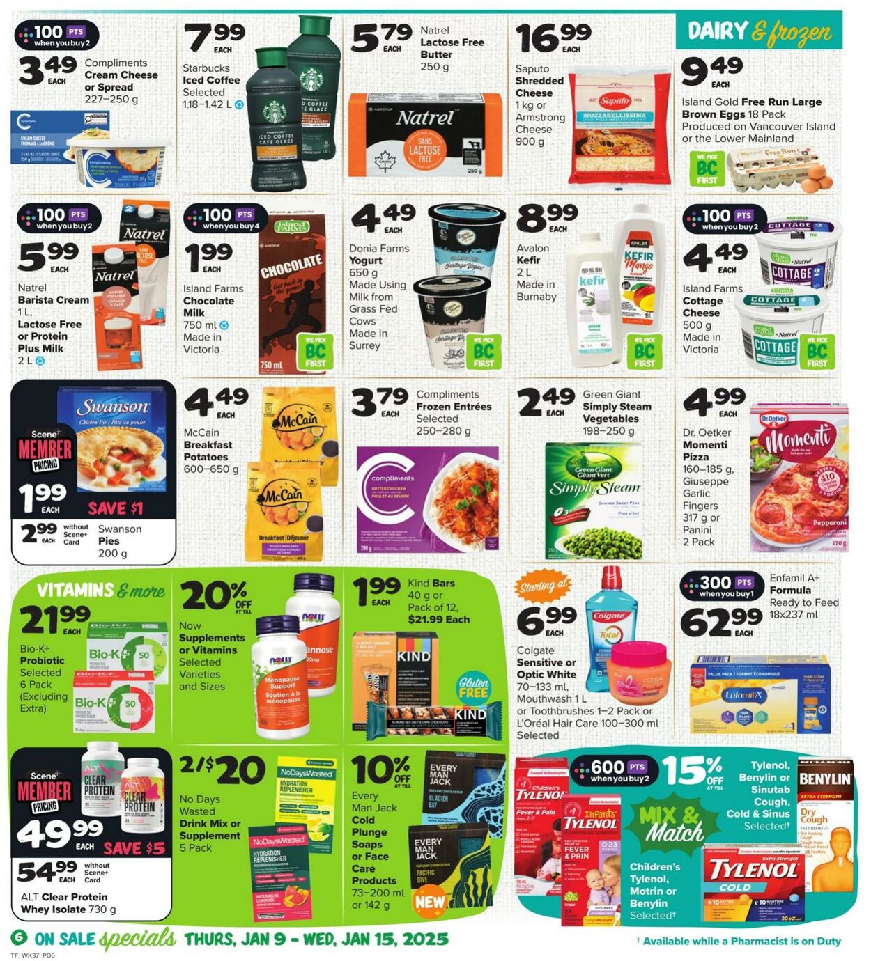 Flyer Thrifty Foods 09.01.2025 - 15.01.2025