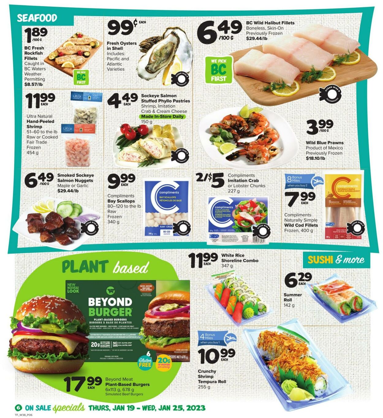 Flyer Thrifty Foods 19.01.2023 - 25.01.2023