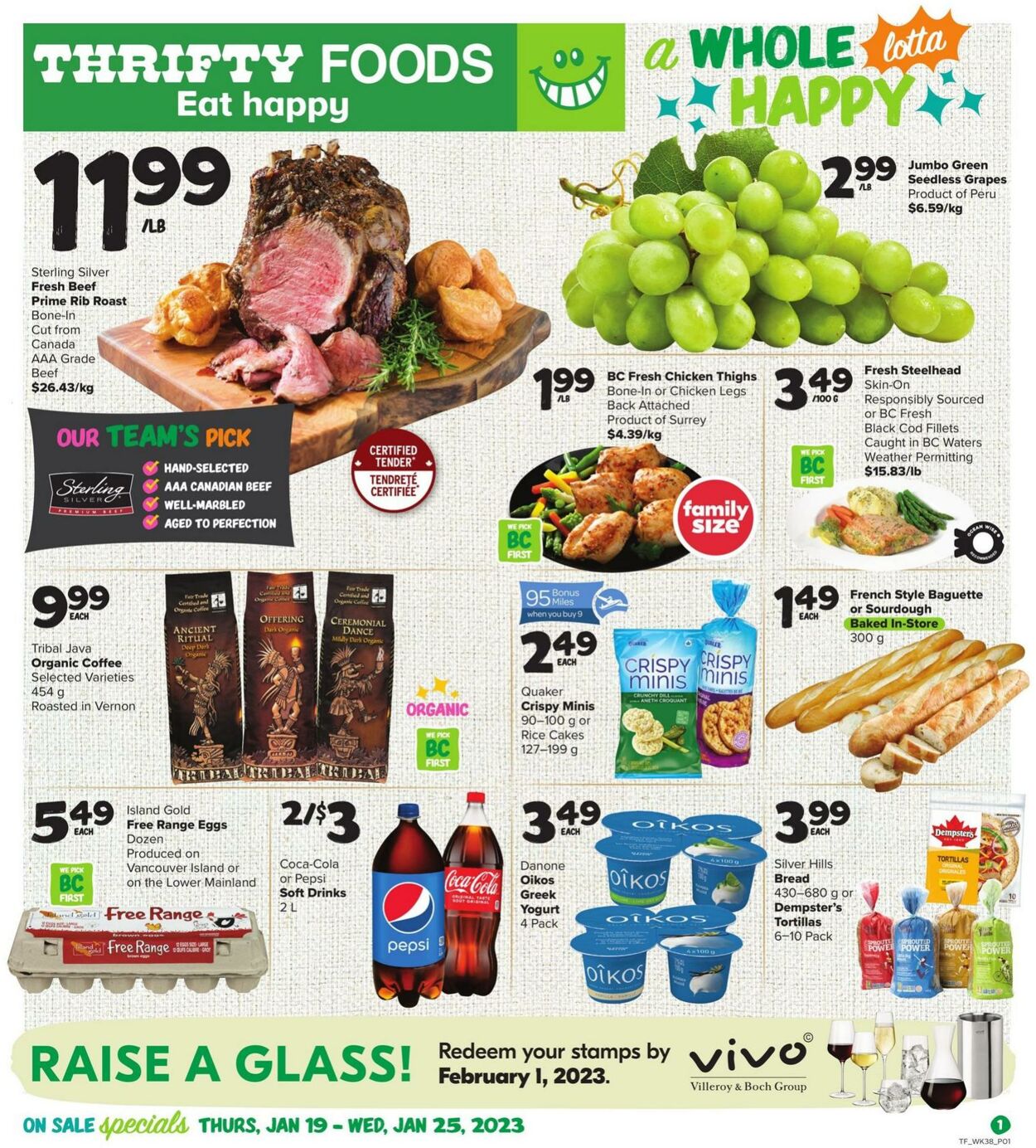 Flyer Thrifty Foods 19.01.2023-25.01.2023