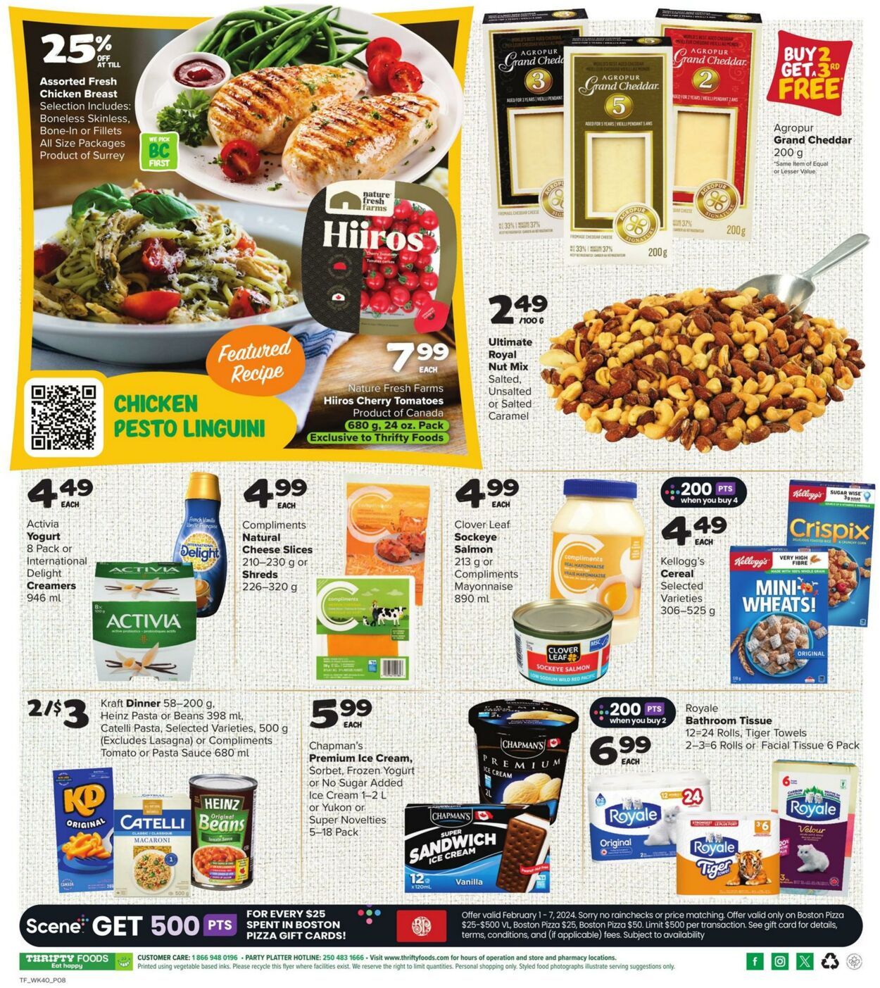 Flyer Thrifty Foods 01.02.2024 - 07.02.2024