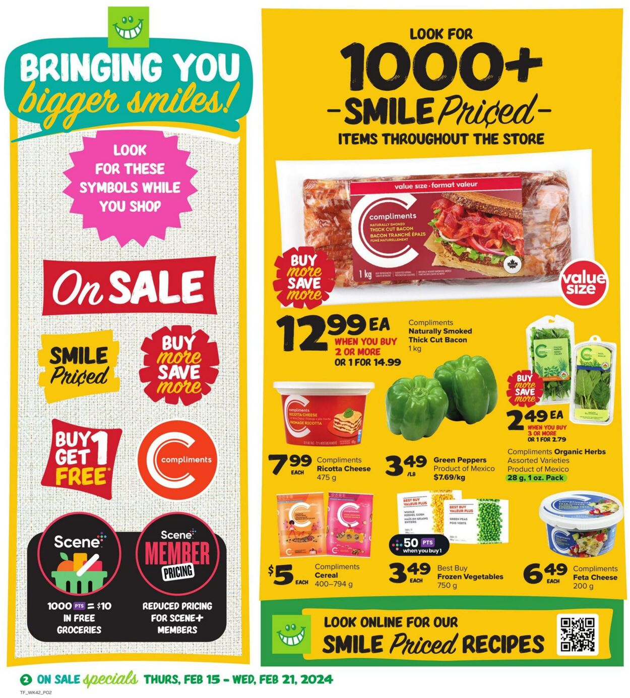 Flyer Thrifty Foods 15.02.2024 - 21.02.2024
