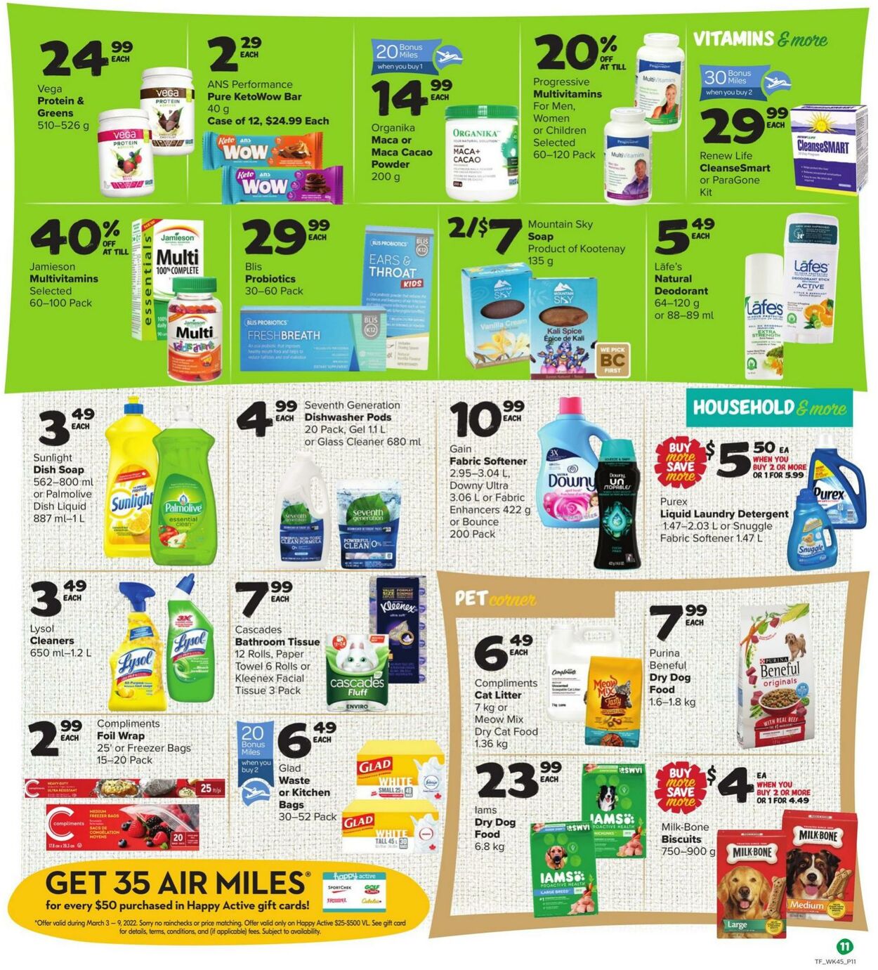 Flyer Thrifty Foods 03.03.2022 - 09.03.2022