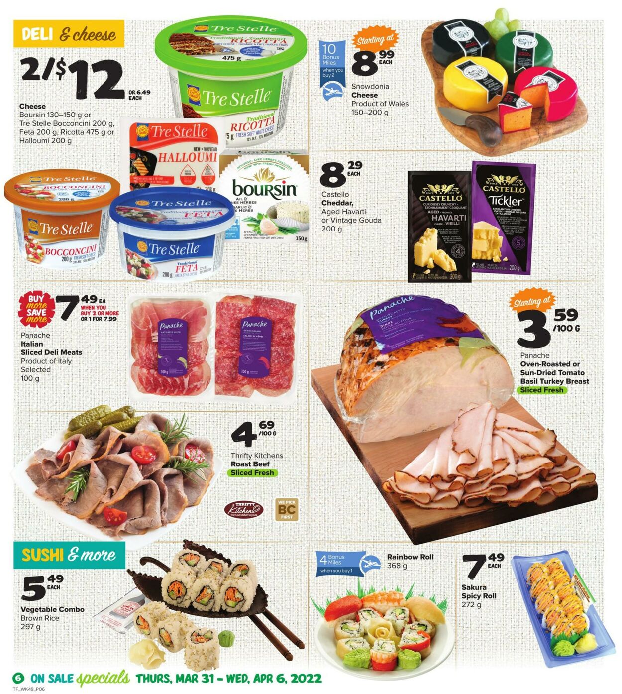 Flyer Thrifty Foods 31.03.2022 - 06.04.2022