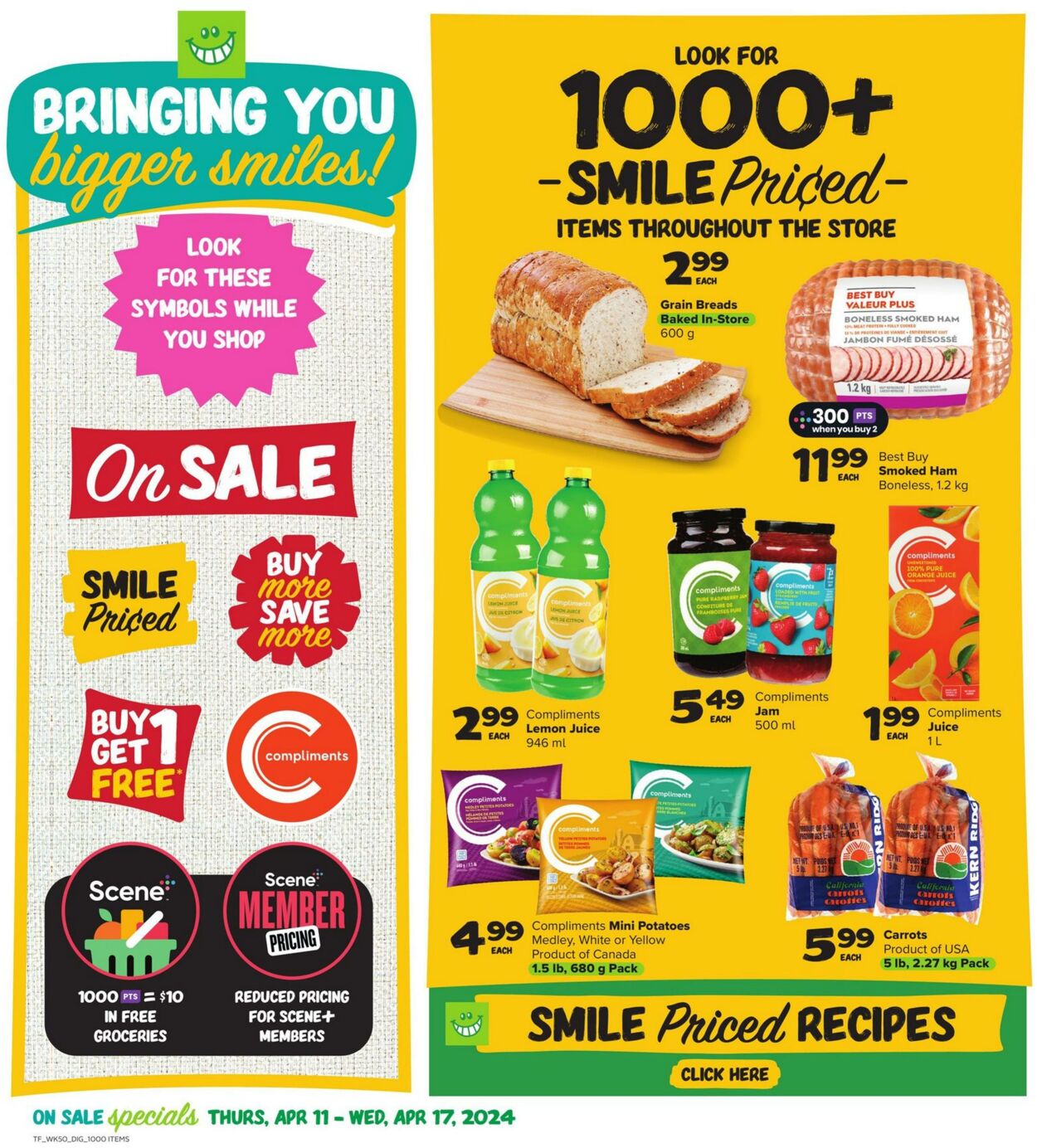 Flyer Thrifty Foods 11.04.2024 - 17.04.2024